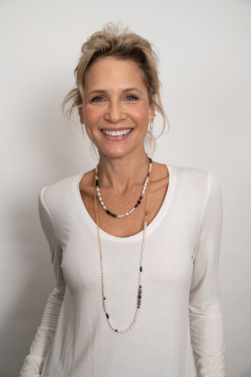 שרשרת Pearl Short