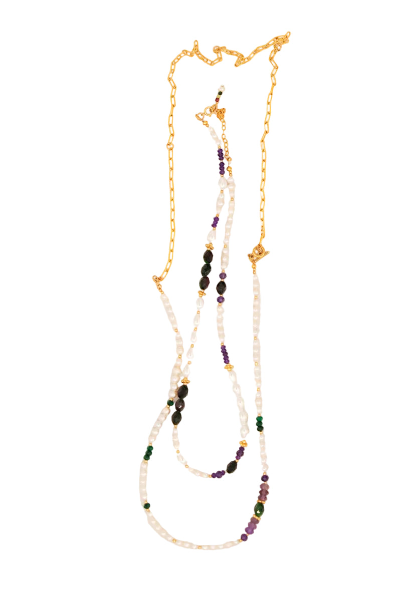 שרשרת Pearl Short