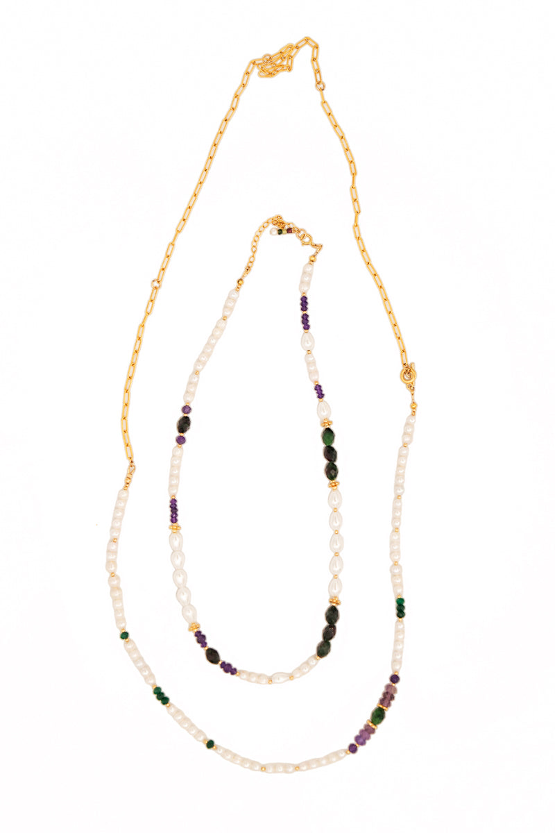 שרשרת Pearl Short