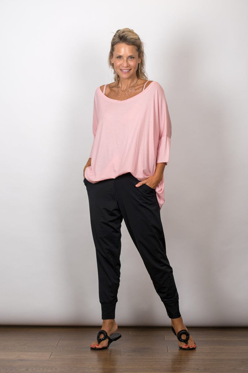 TOKYO חולצת אוברסייז ורודה