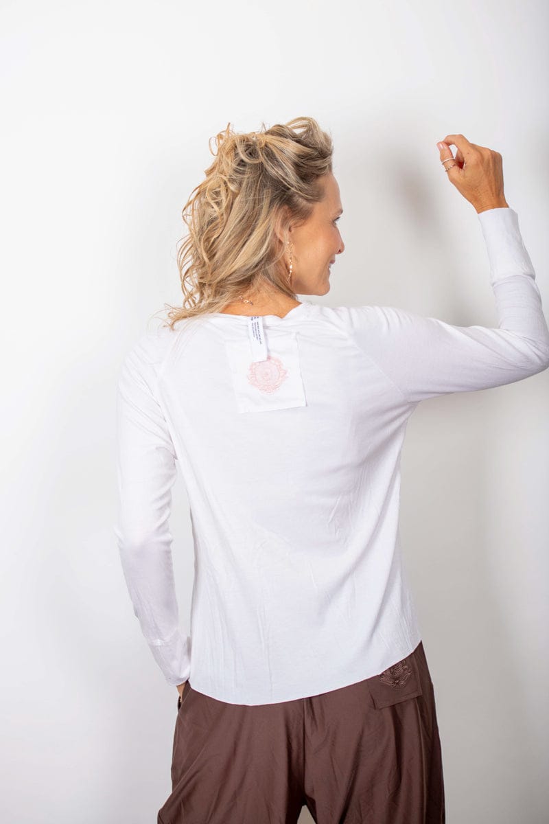 MIAMI חולצה לבנה