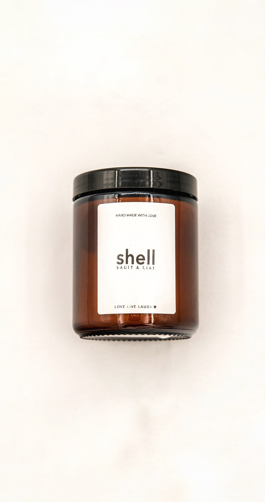 shell נר ניחוח אוקיינוס