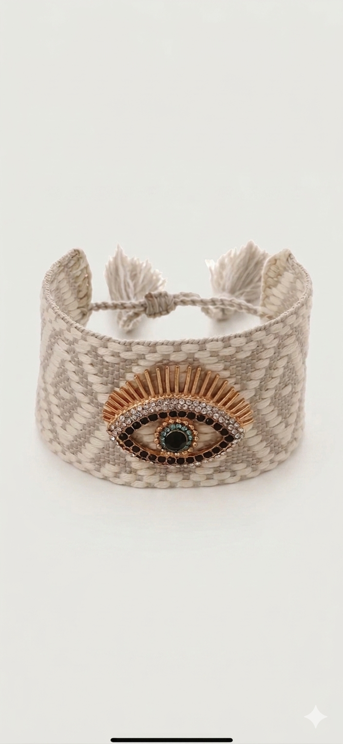 צמיד שזירה EYE