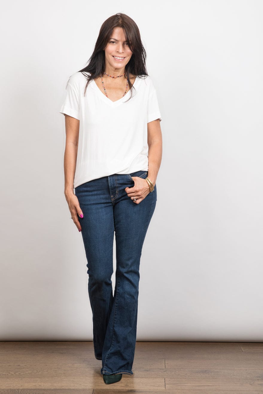 AMOS V חולצה לבנה