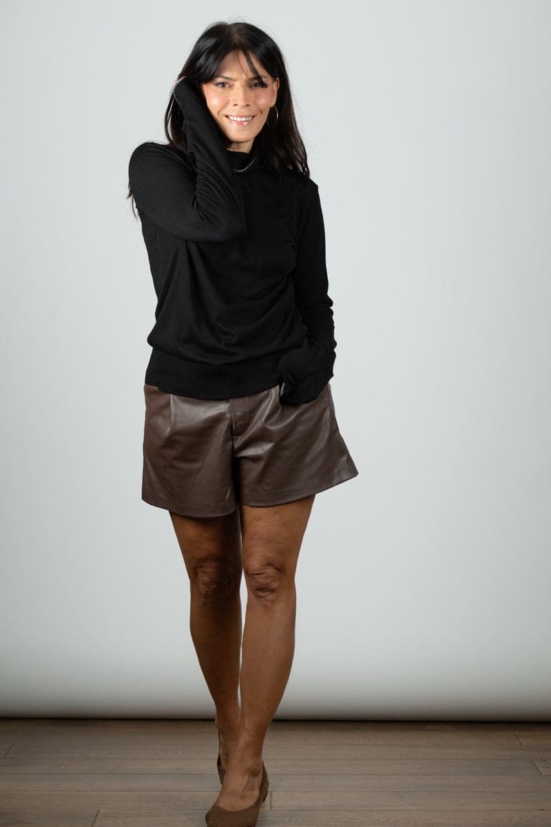 BLOOM סריג גולף שחור