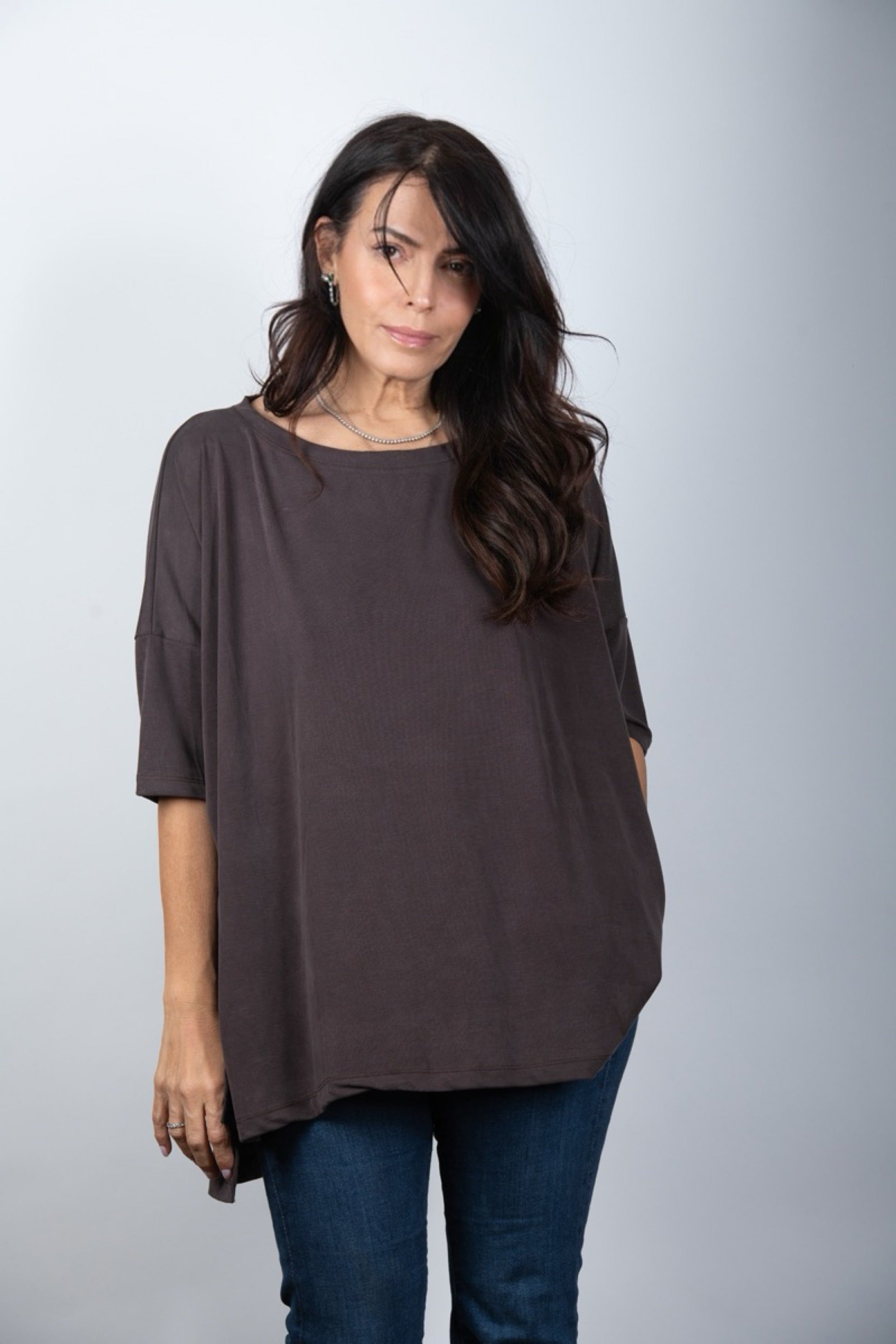 IRIS חולצה אוברסייז גדולה