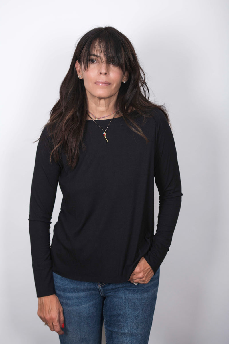 MIAMI חולצה שחורה