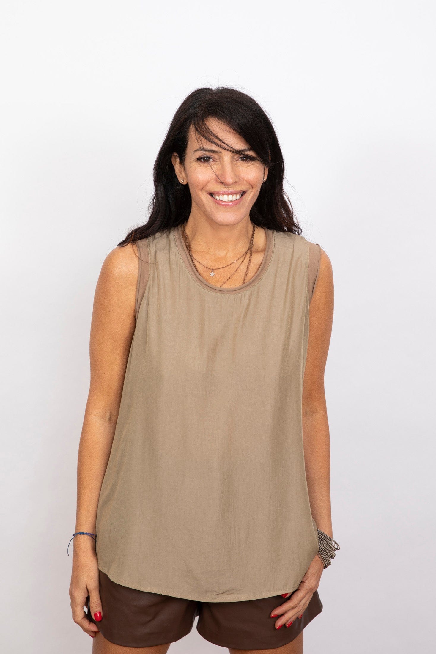 LUNA גופיה חאקי image 2