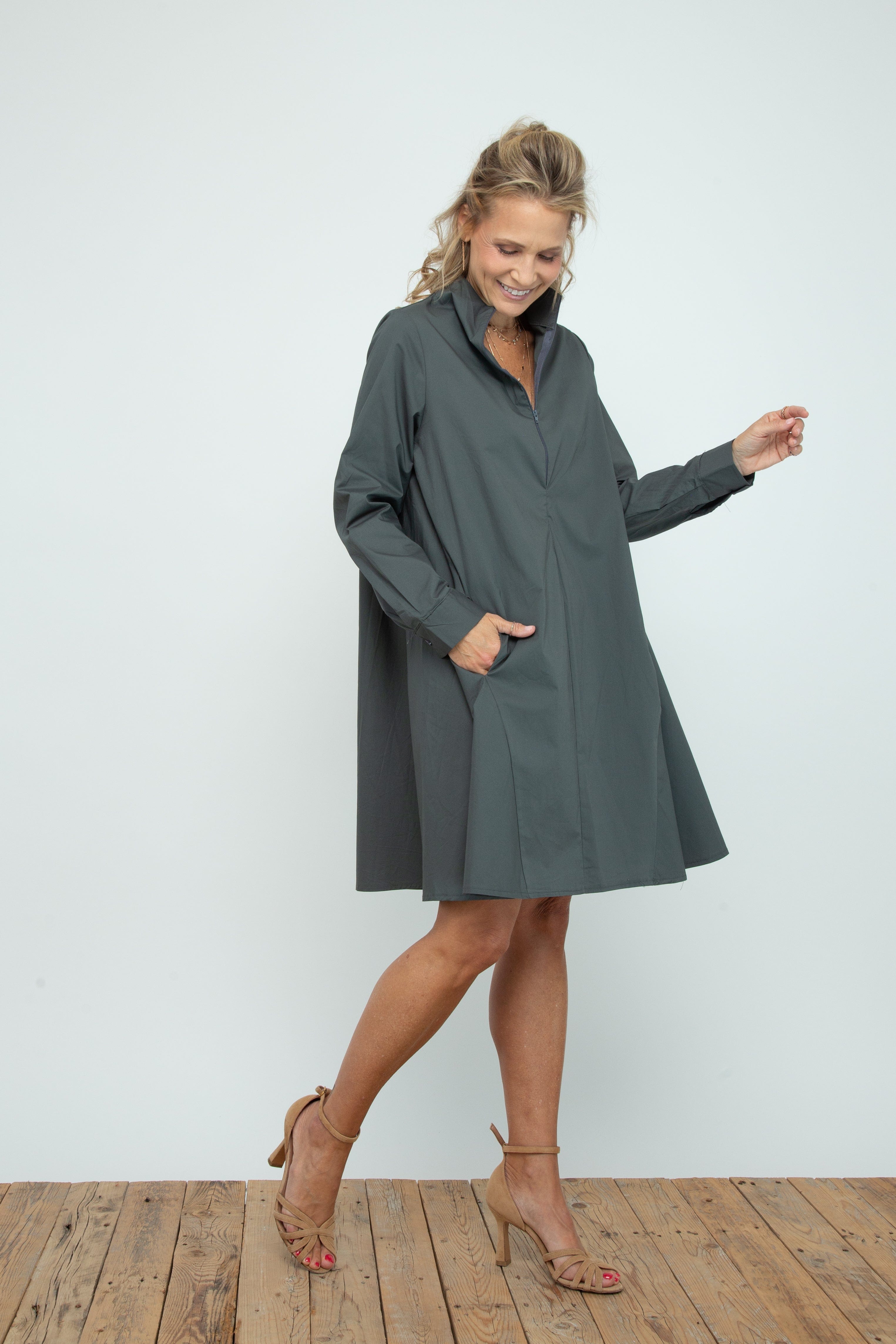 TWO שמלה רוכסן  image 4