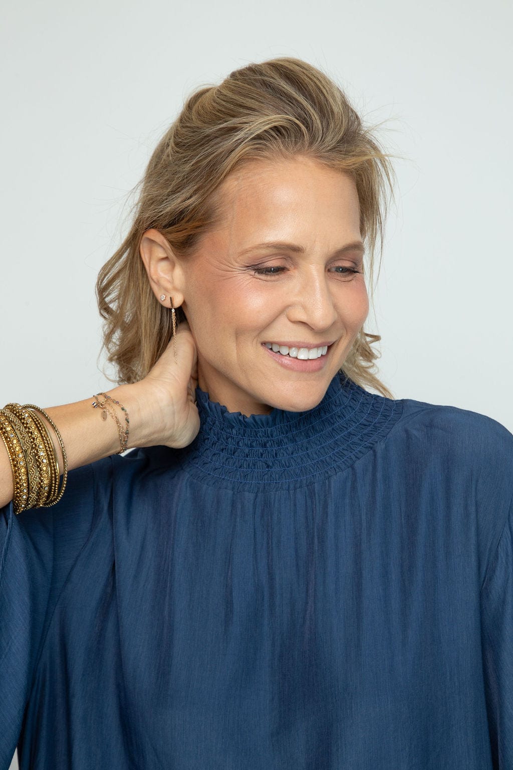 TLTAENA NEW   שמלה כחולה image 8