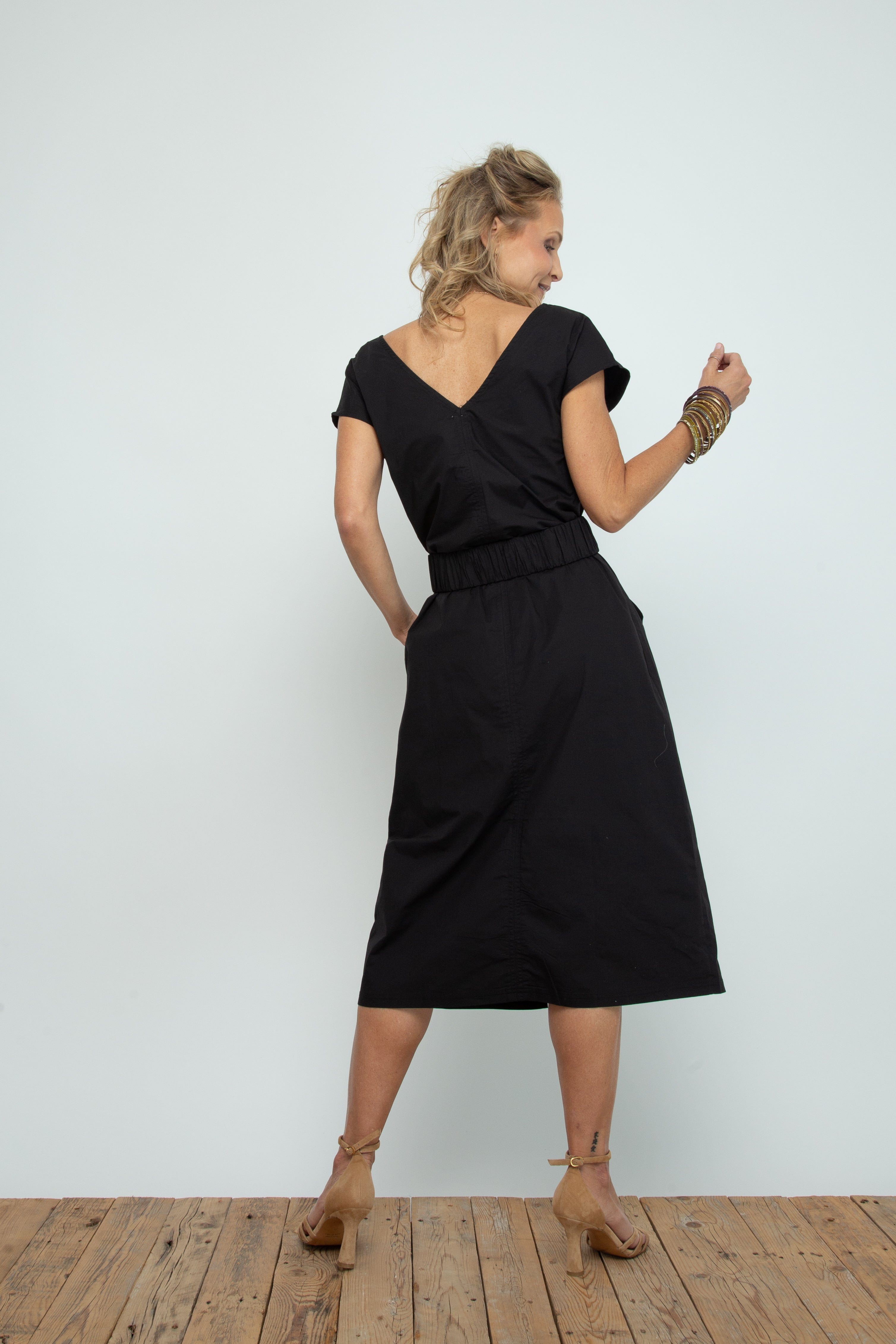 POOLY NEW שמלה מעוצבת שחורה image 3