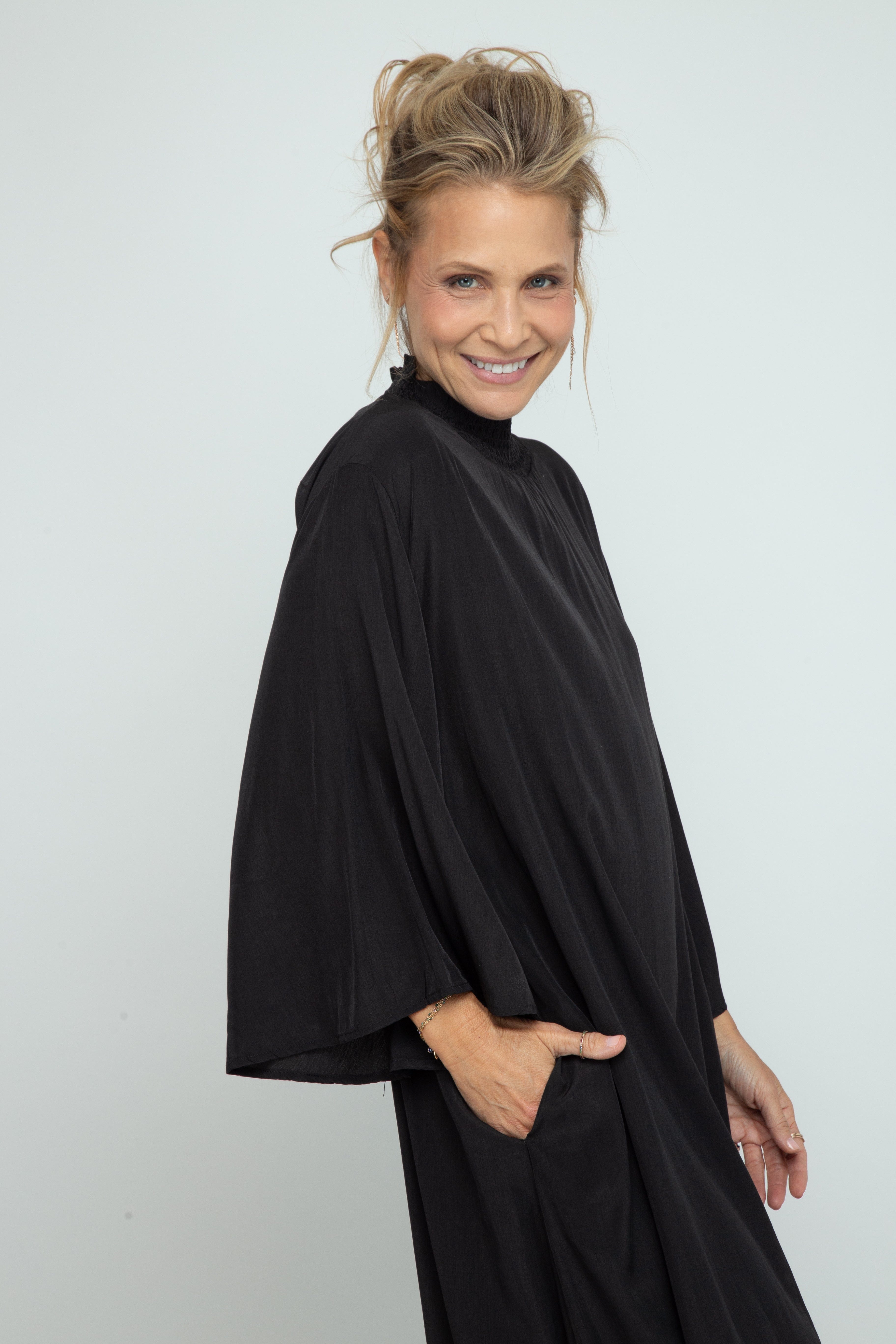 TLTAENA NEW   שמלה שחורה image 6