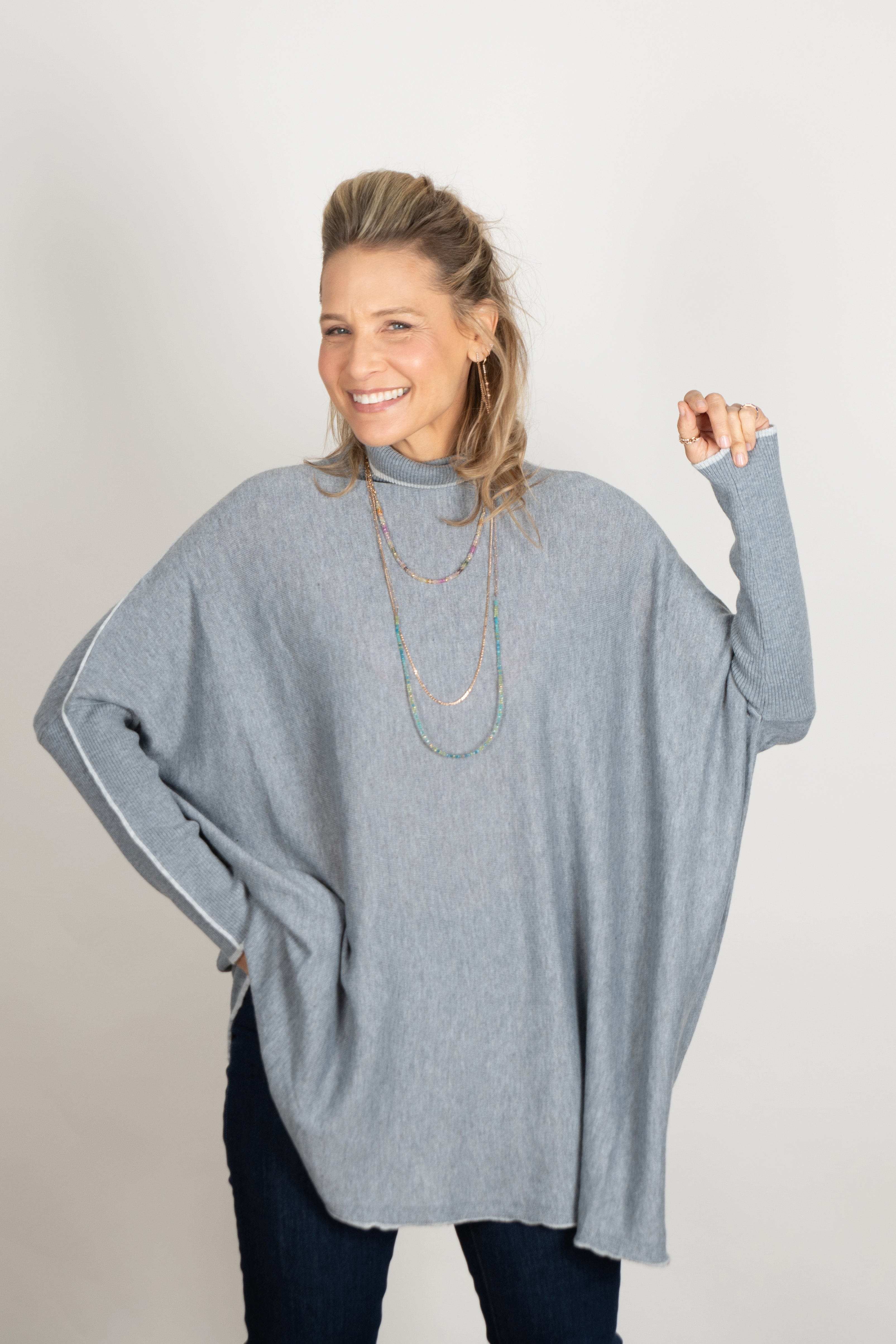 CHER סריג גולף אוברסייז image 11