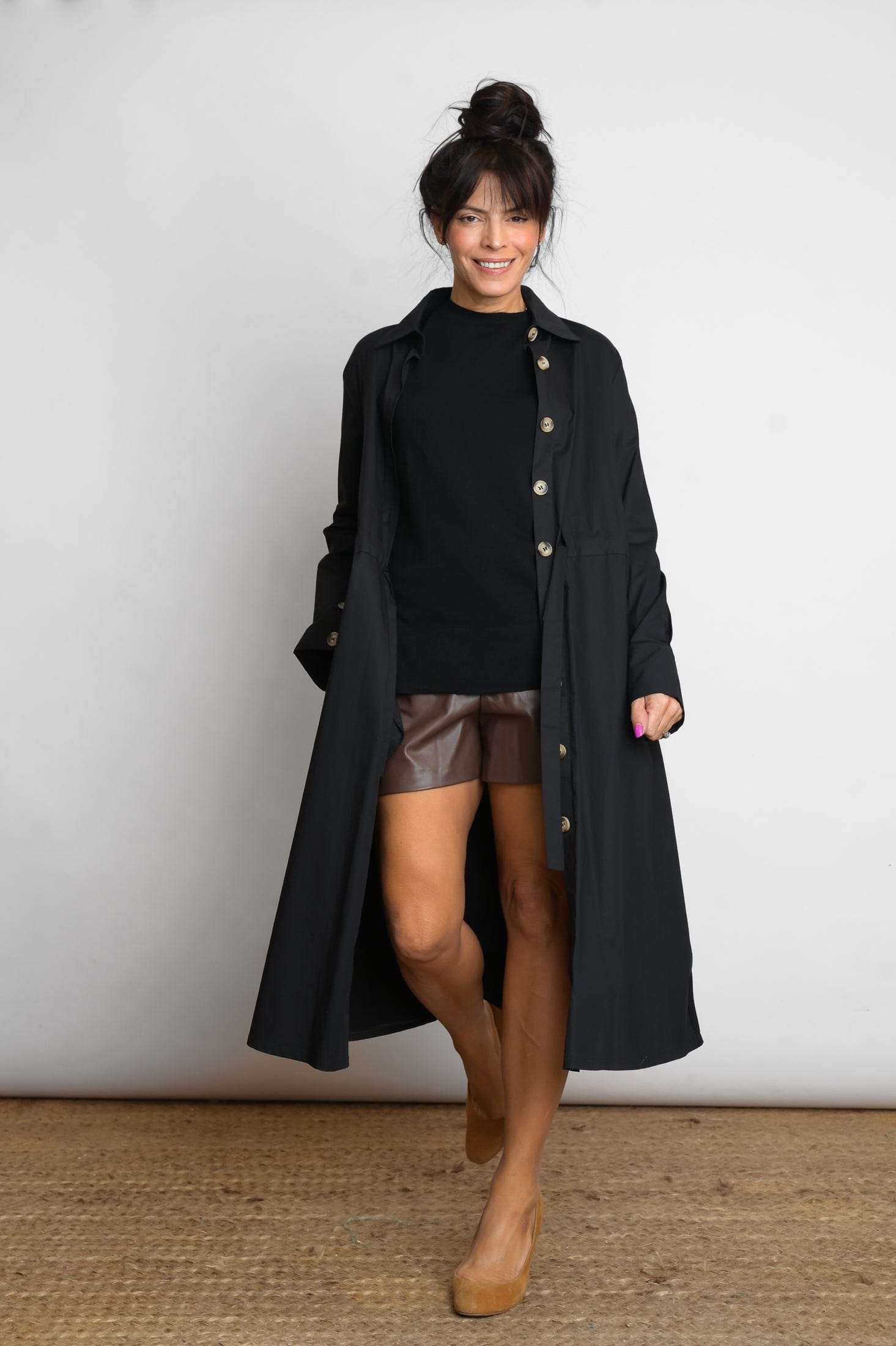 KASOSS  סריג שחור קלאסי image 9