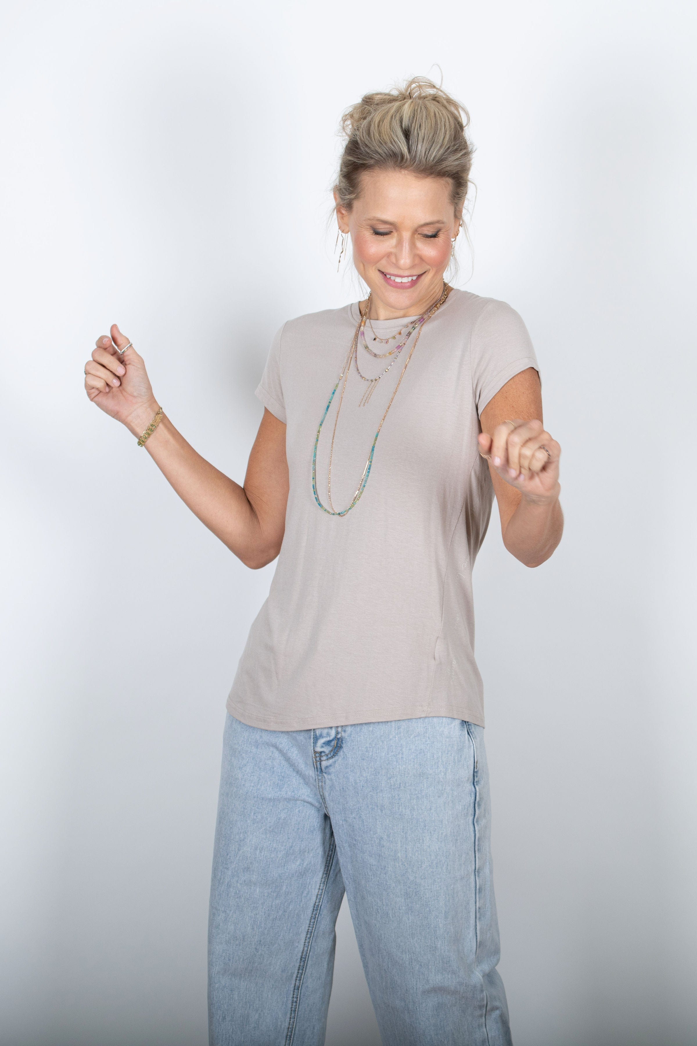 NIR חולצה קאמל בייסיק image 0