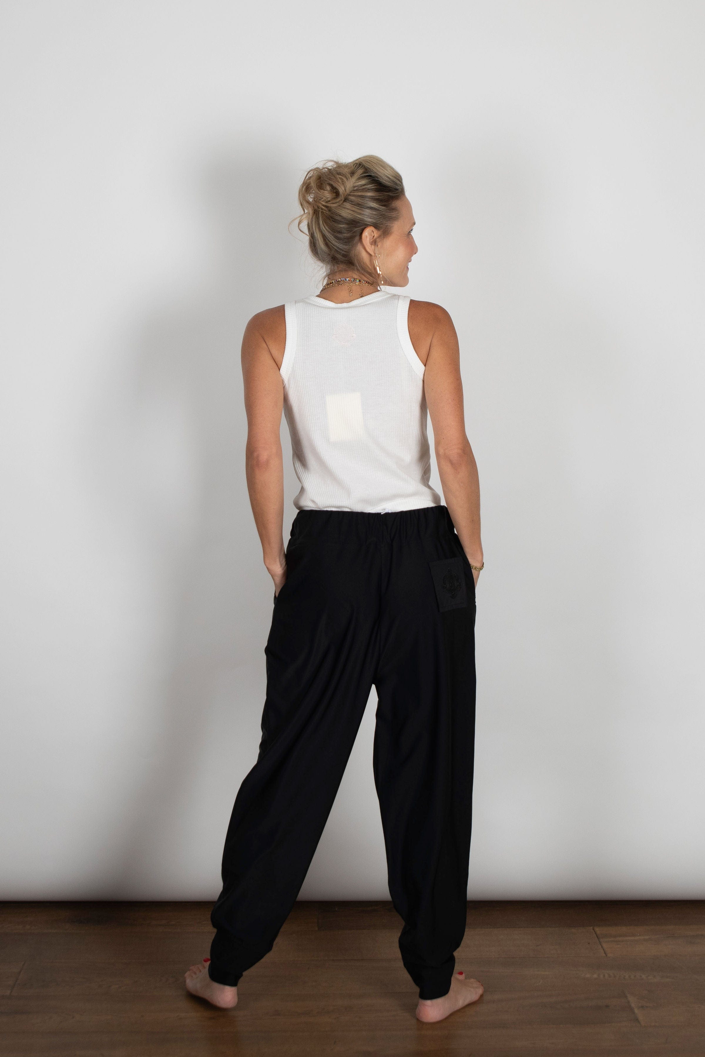 TAL PANS מכנסיים שחור image 2