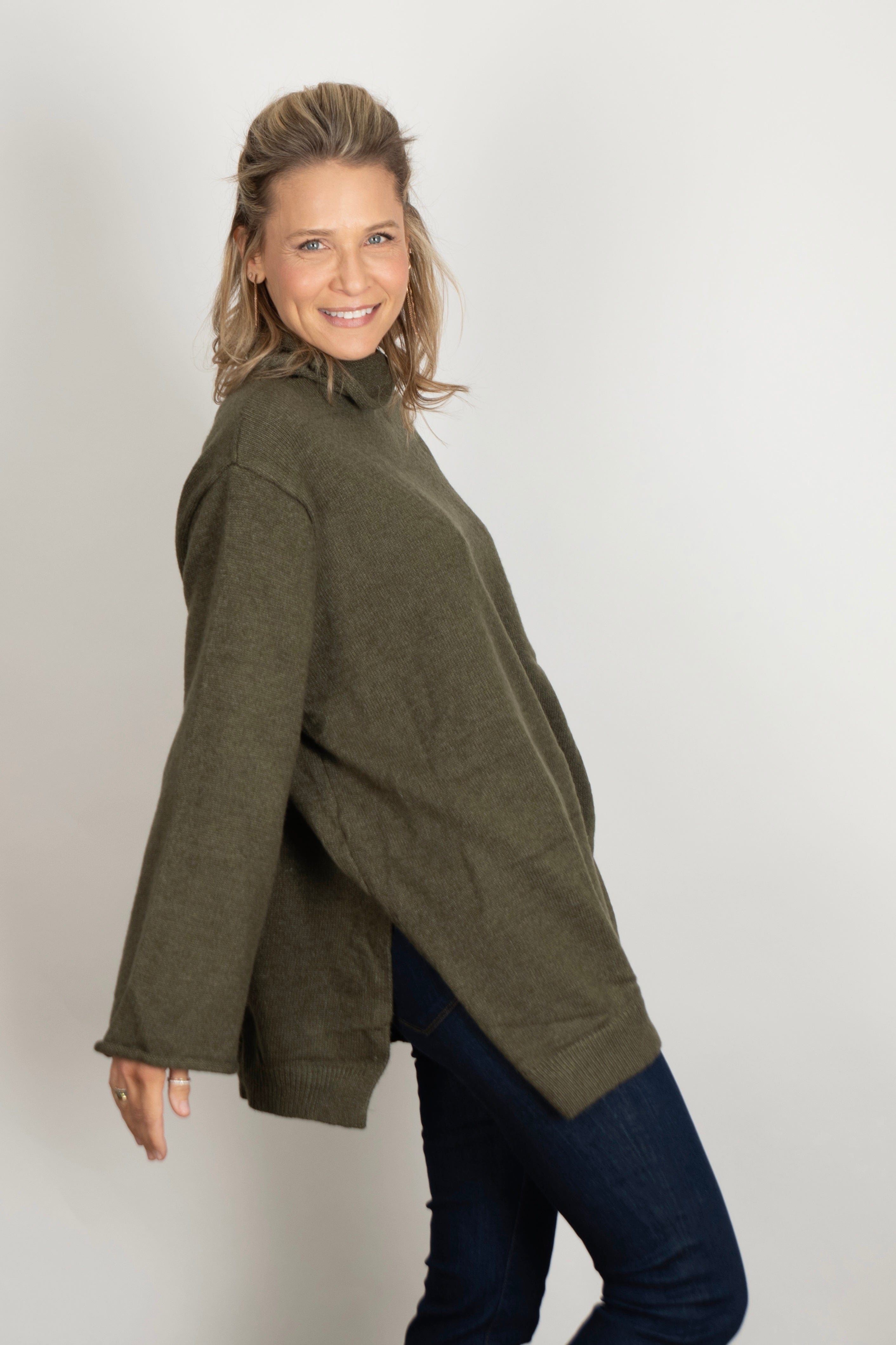 ADELE סריג מיני גולף אוברסייז image 2