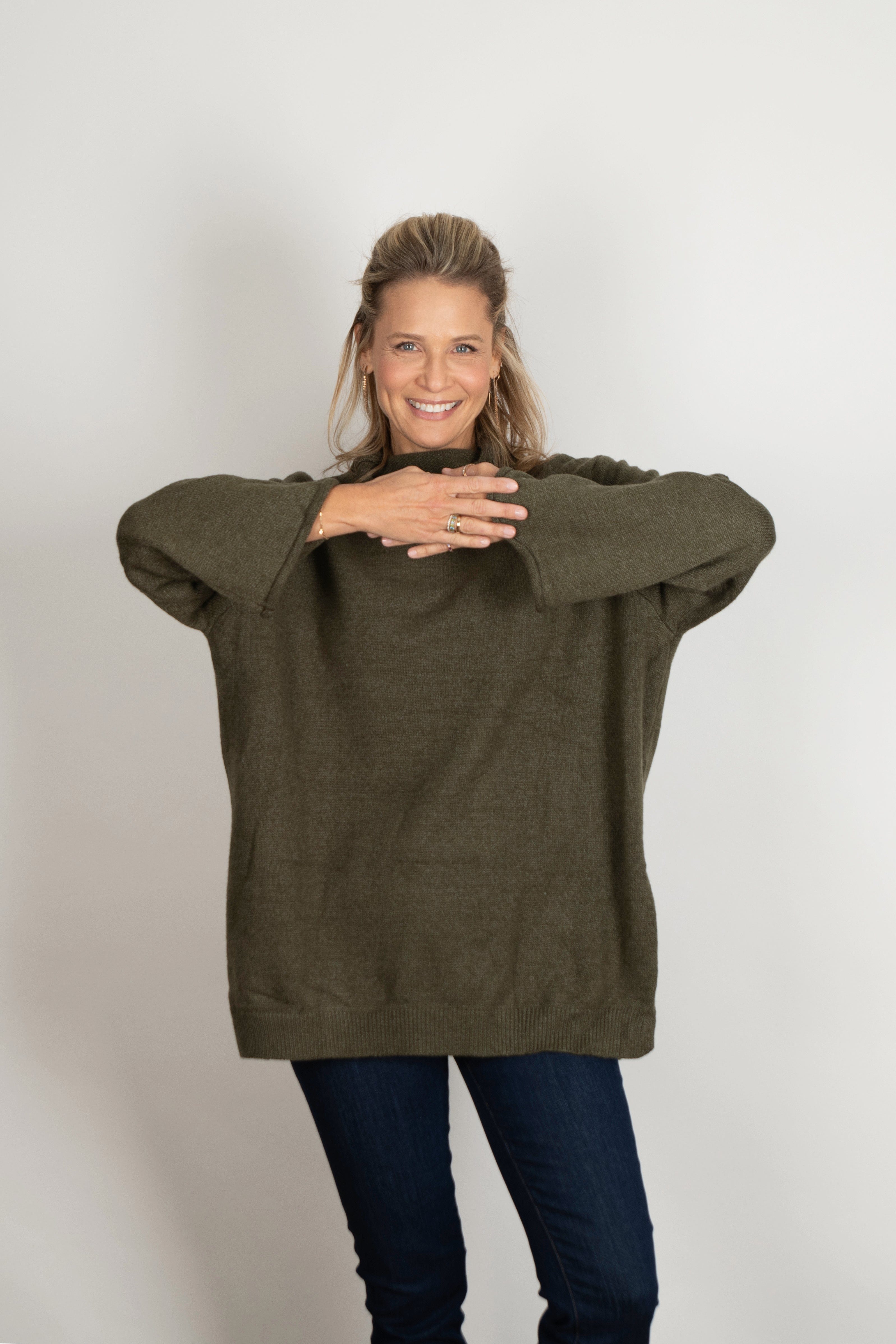 ADELE סריג מיני גולף אוברסייז image 8