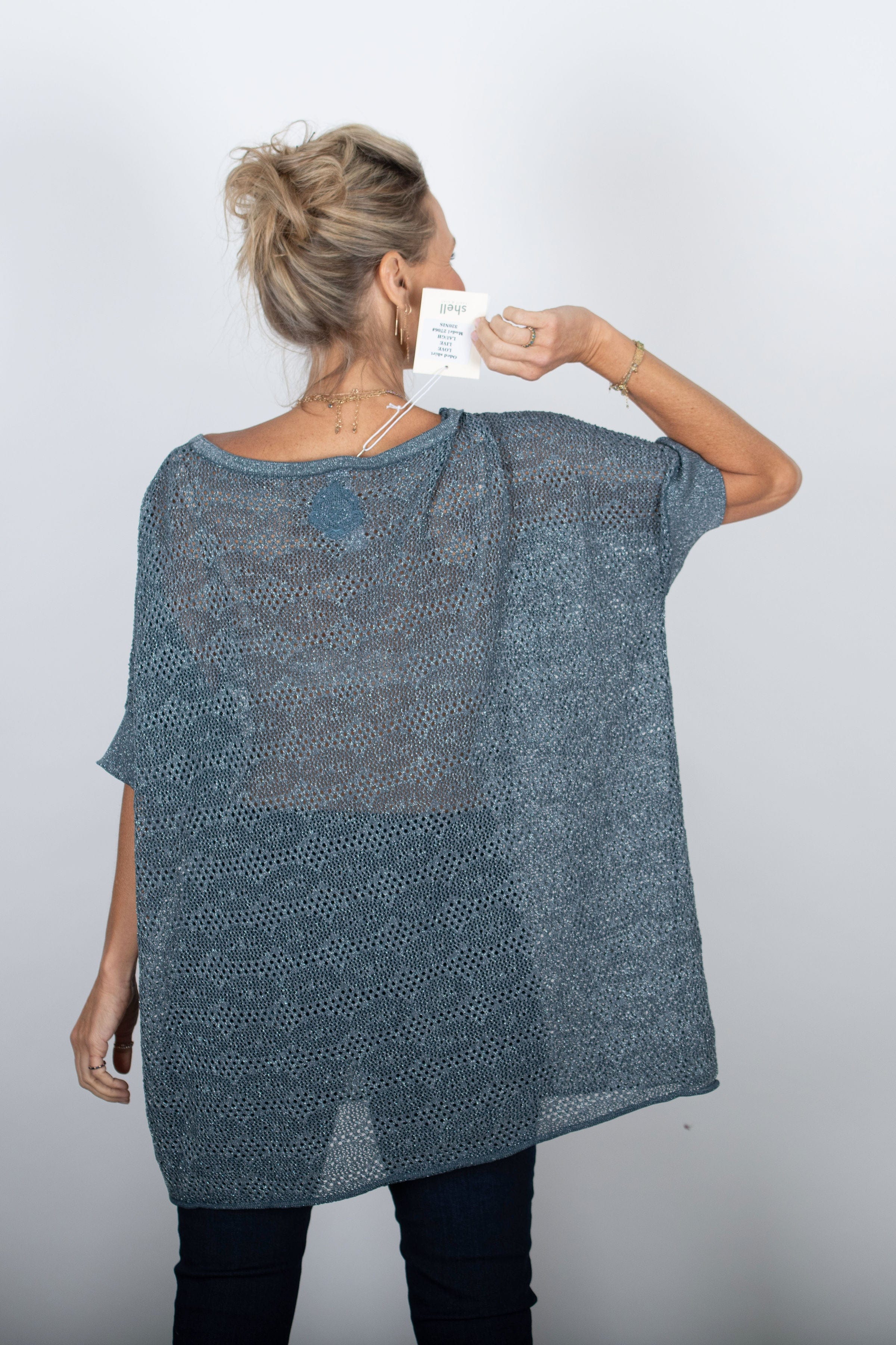 אוברסייז חורים כחול ODED image 5