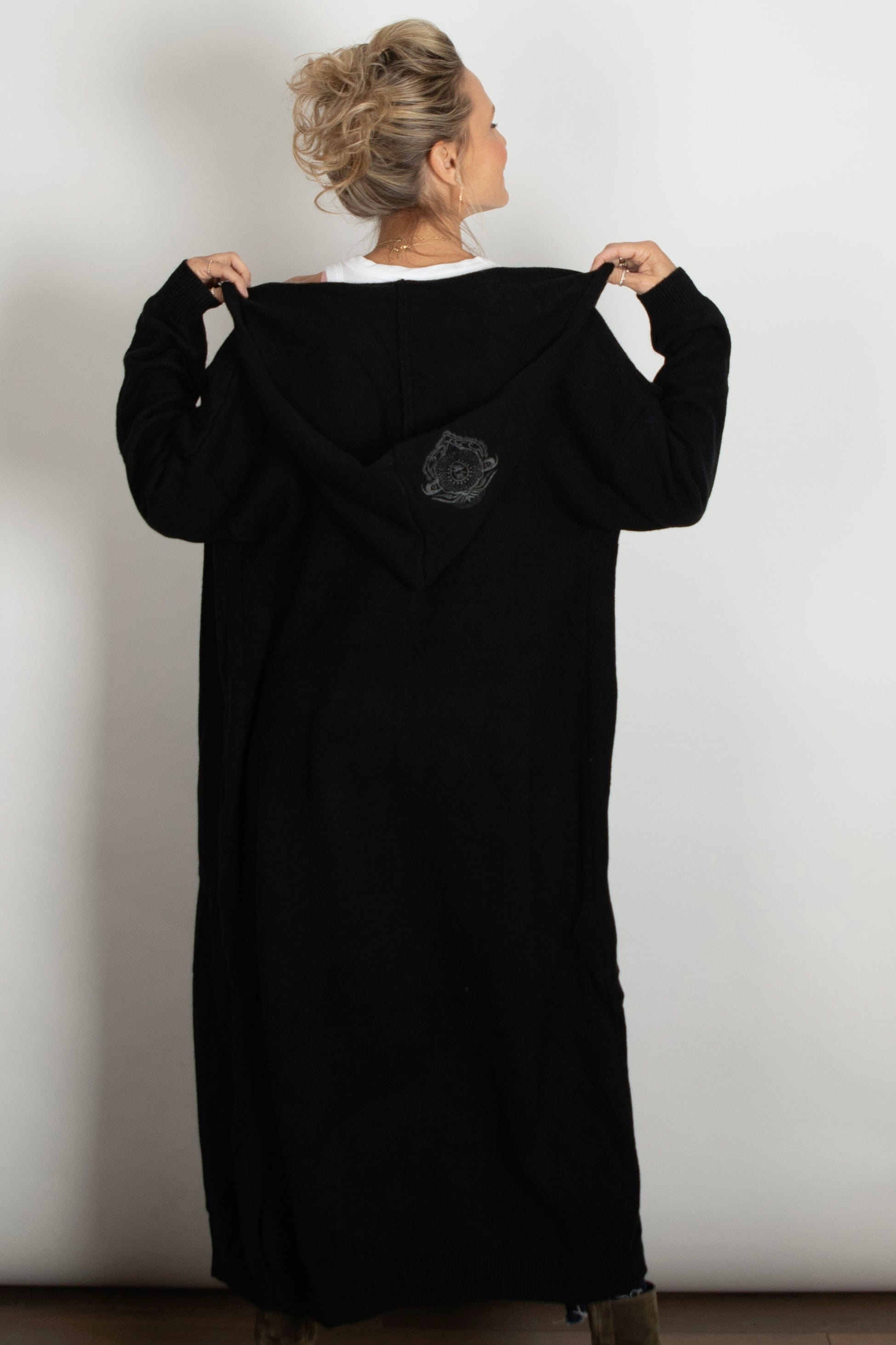 BEYONCE עליונית סריג שחורה image 5