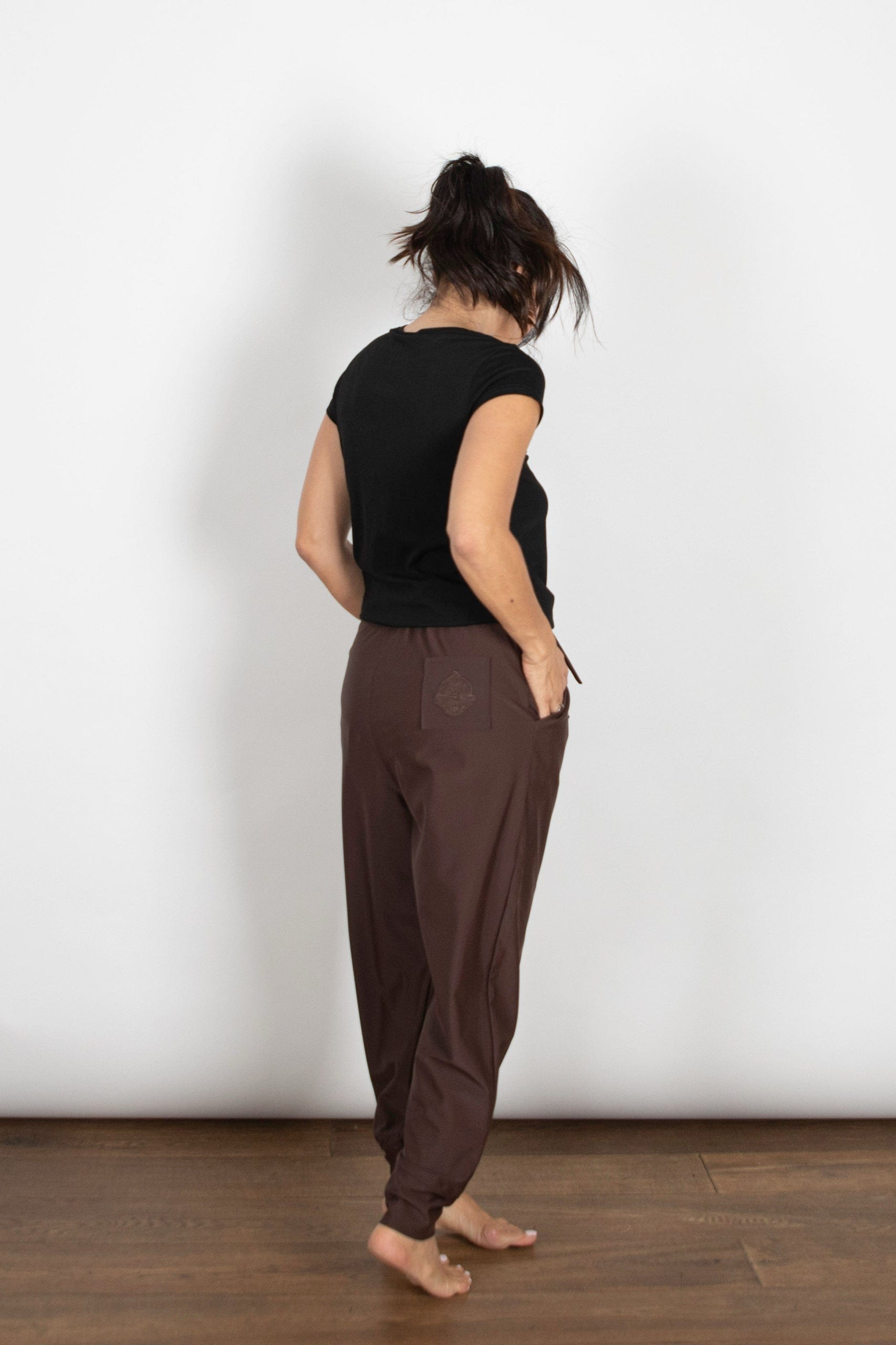 TAL PANS  מכנסיים חום image 10