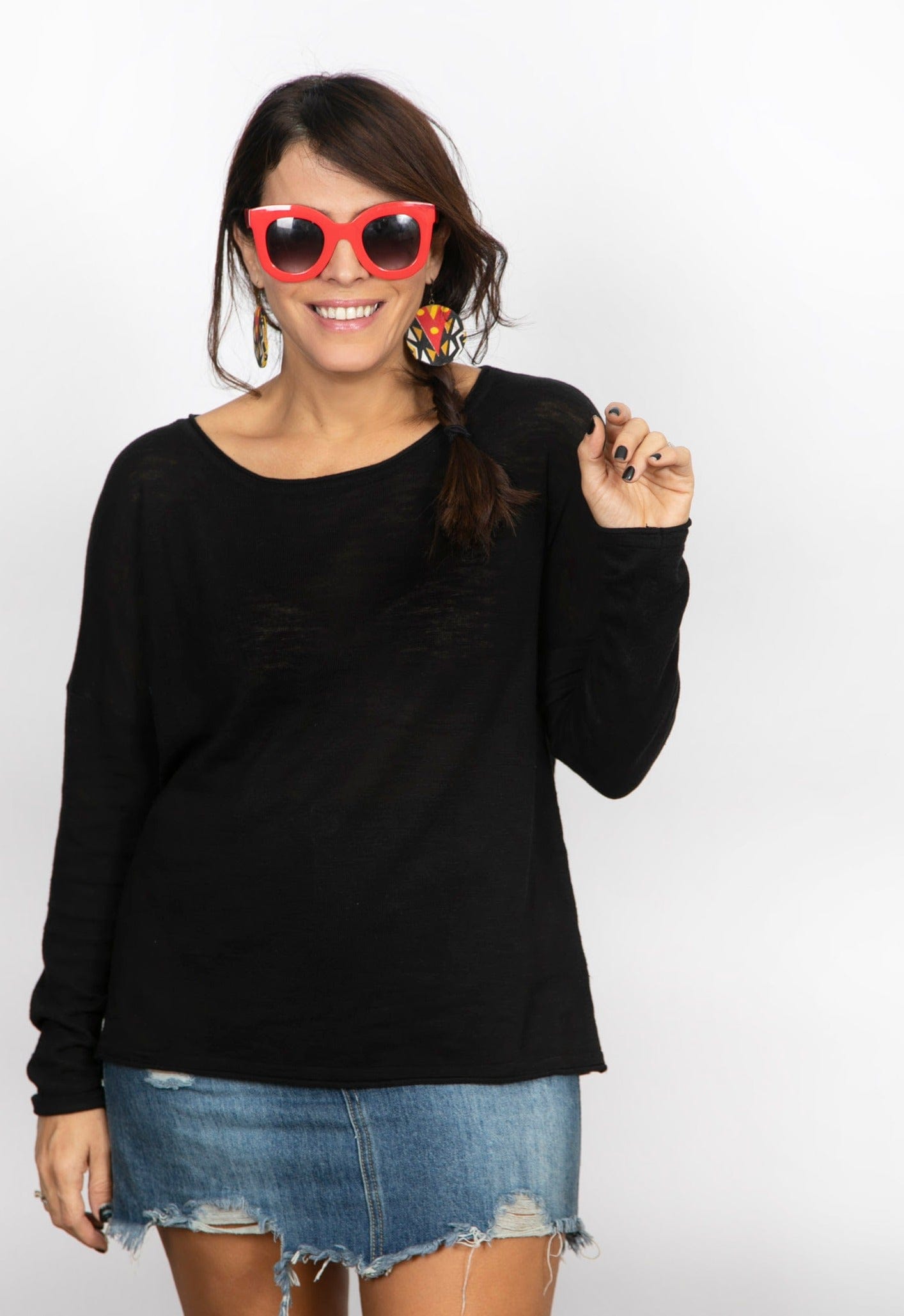 KATE חולצה שחור image 1