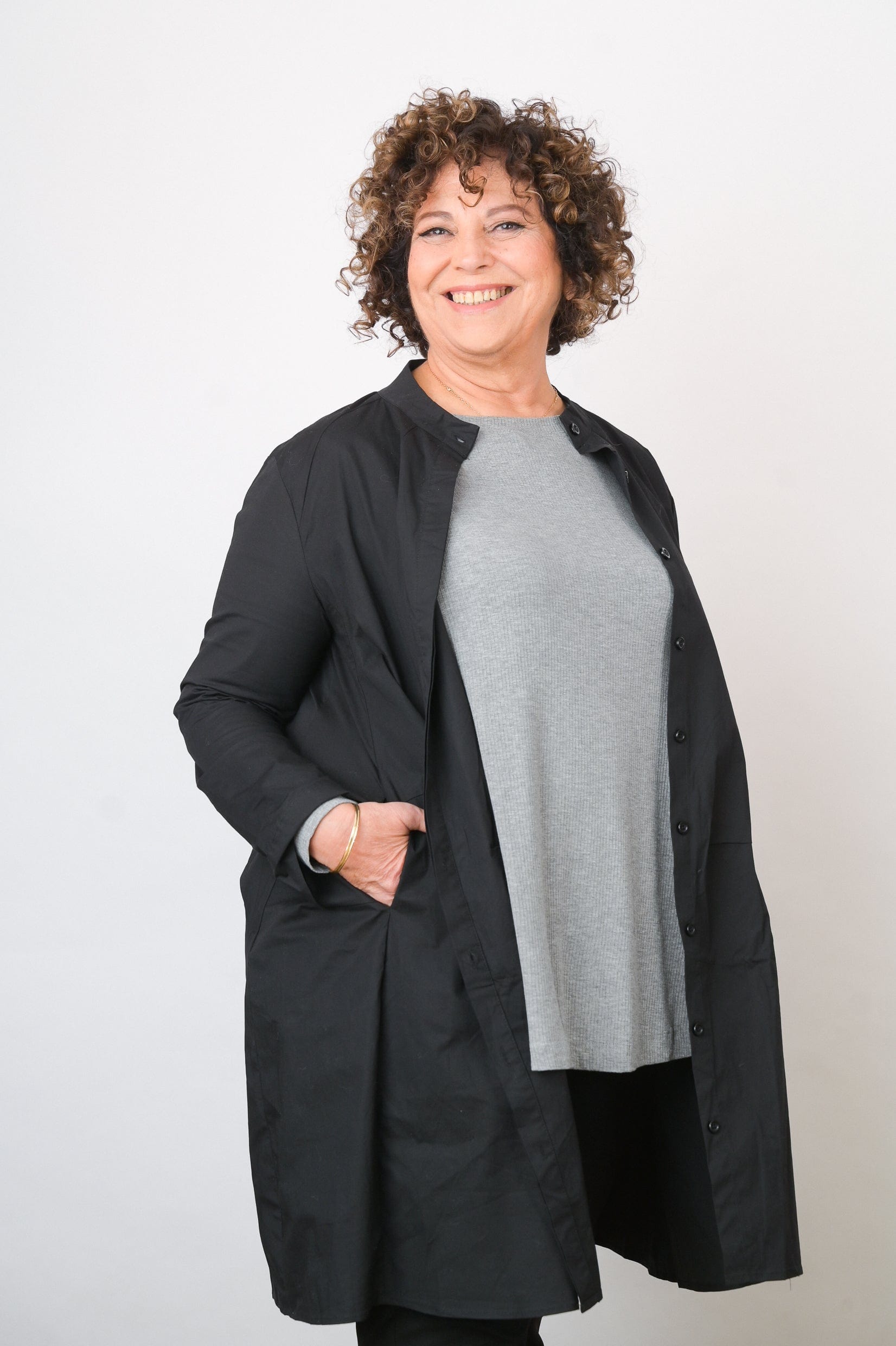 C DREES שמלה ג'קט אוברסייז image 12