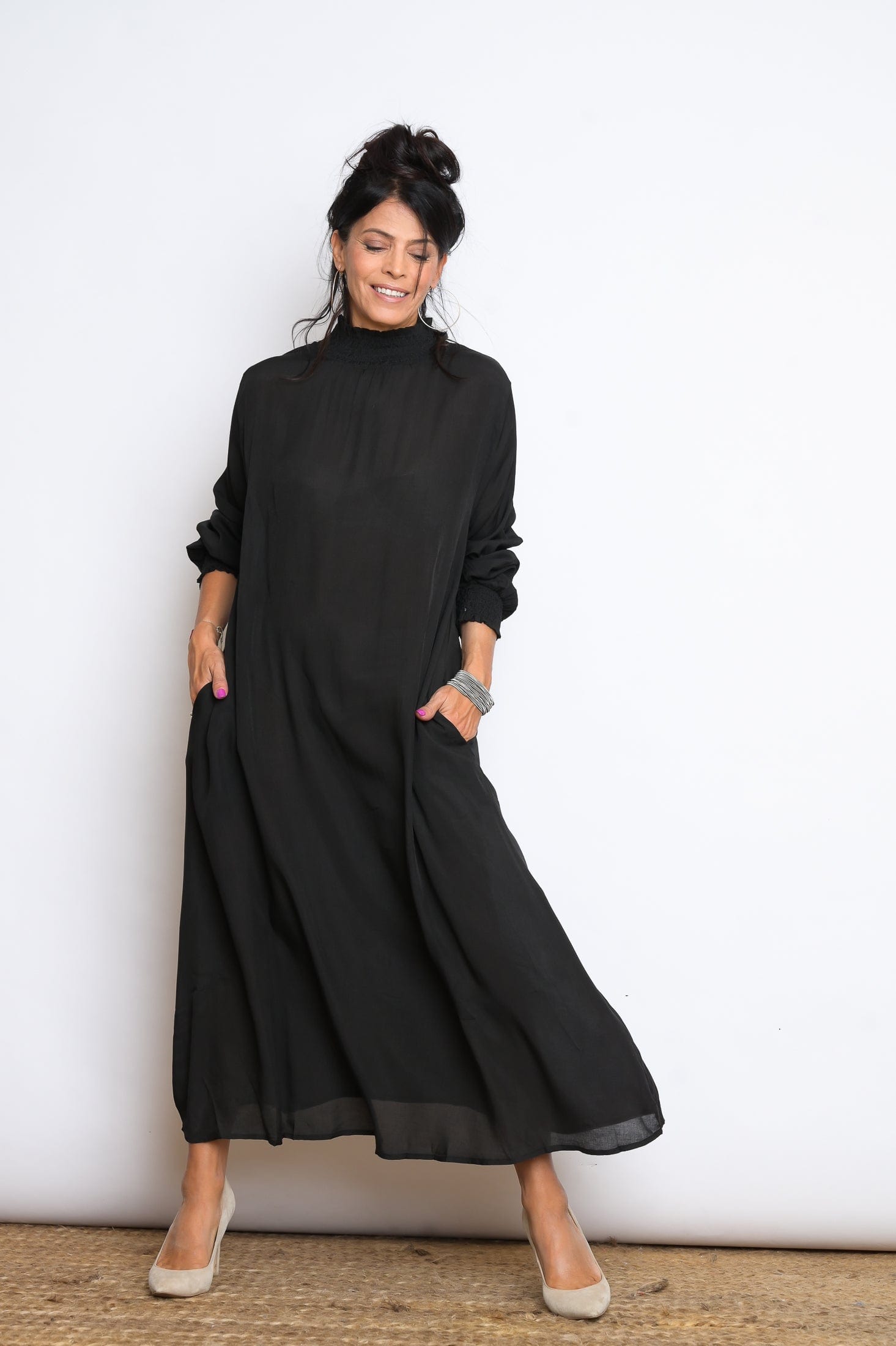 RAINI שמלה גולף שחורה image 2