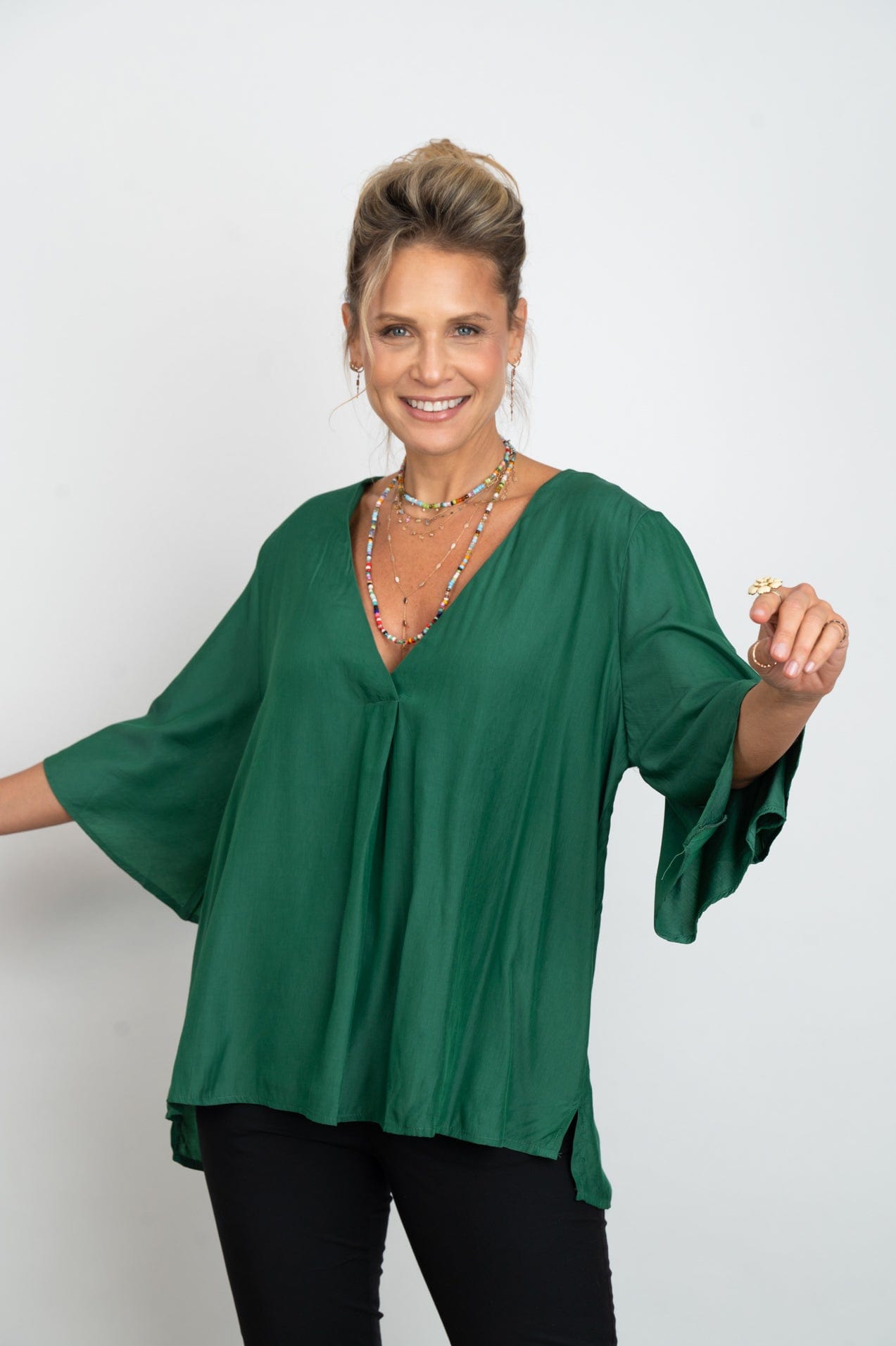 ROKE חולצה ירוקה image 4