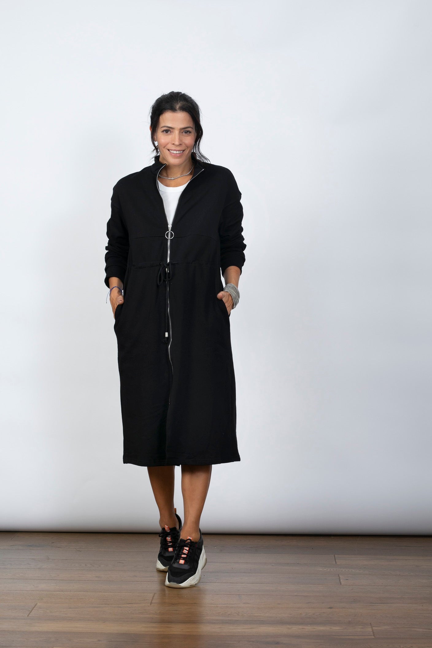 MELON עליונית טרנינג שחורה image 1