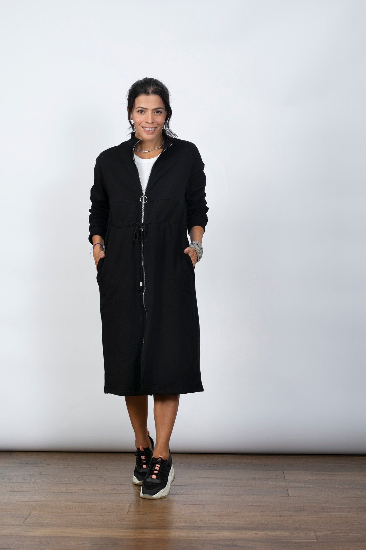 MELON עליונית טרנינג שחורה image 1