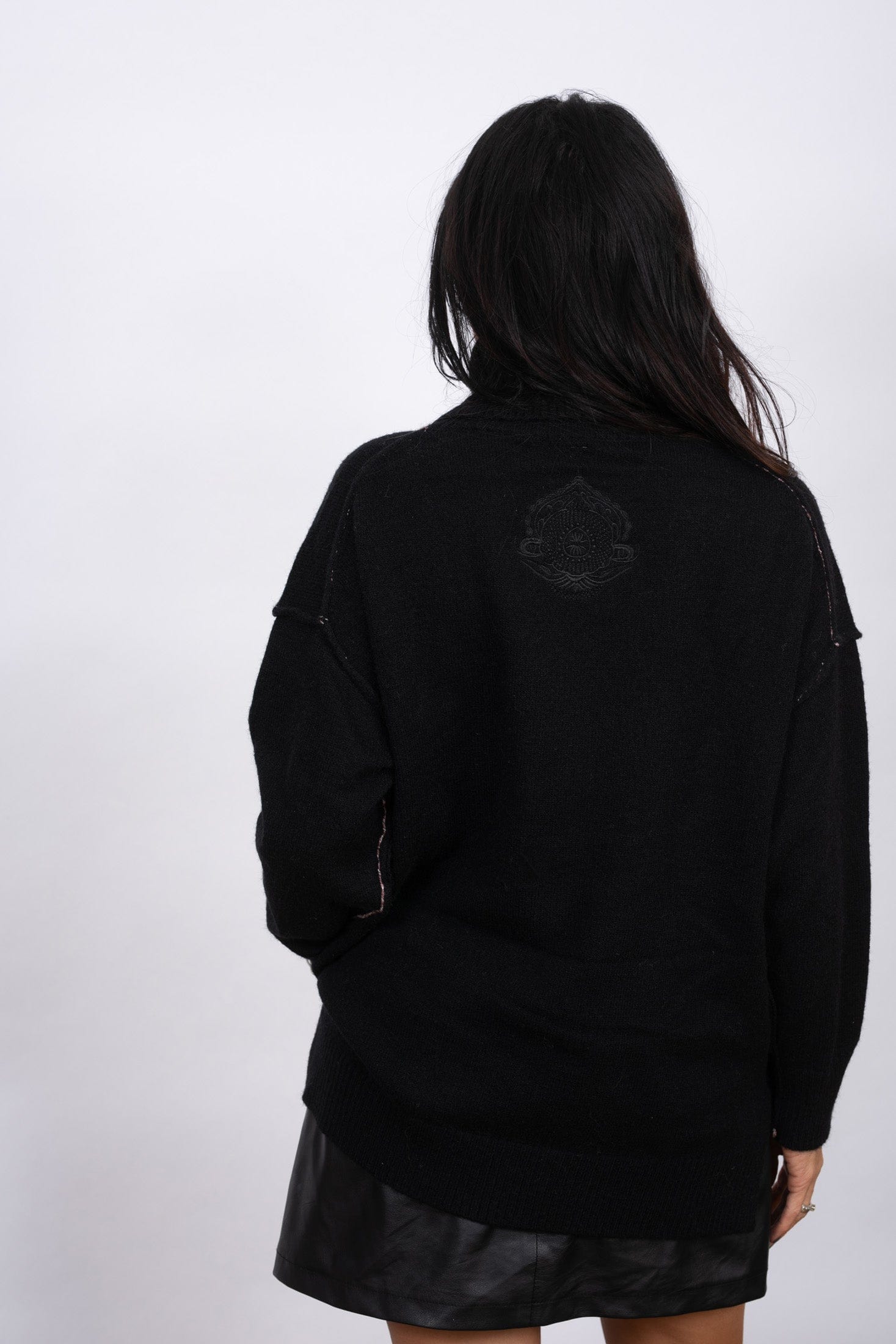 SILENE סריג גולף שחור image 7