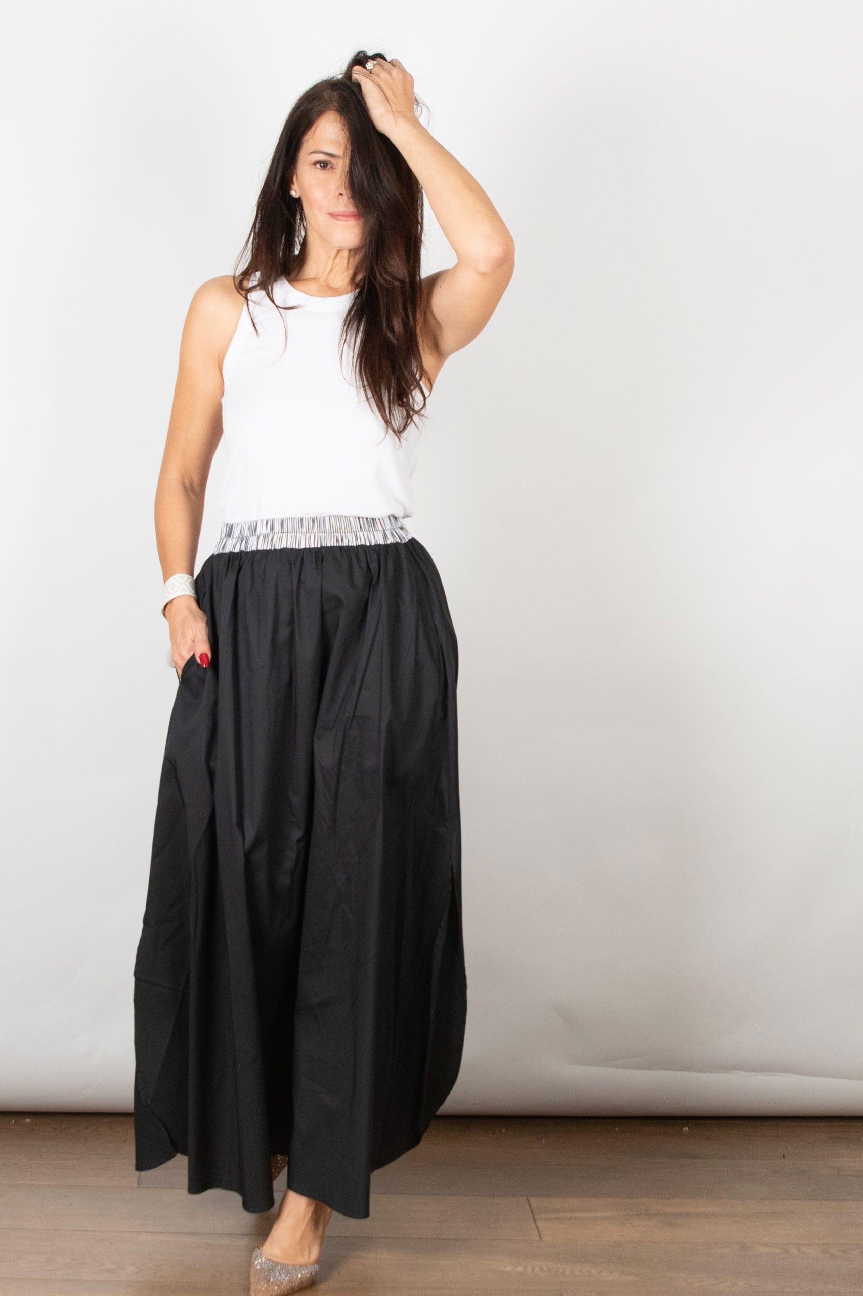 CLARSON חצאית שחורה image 9