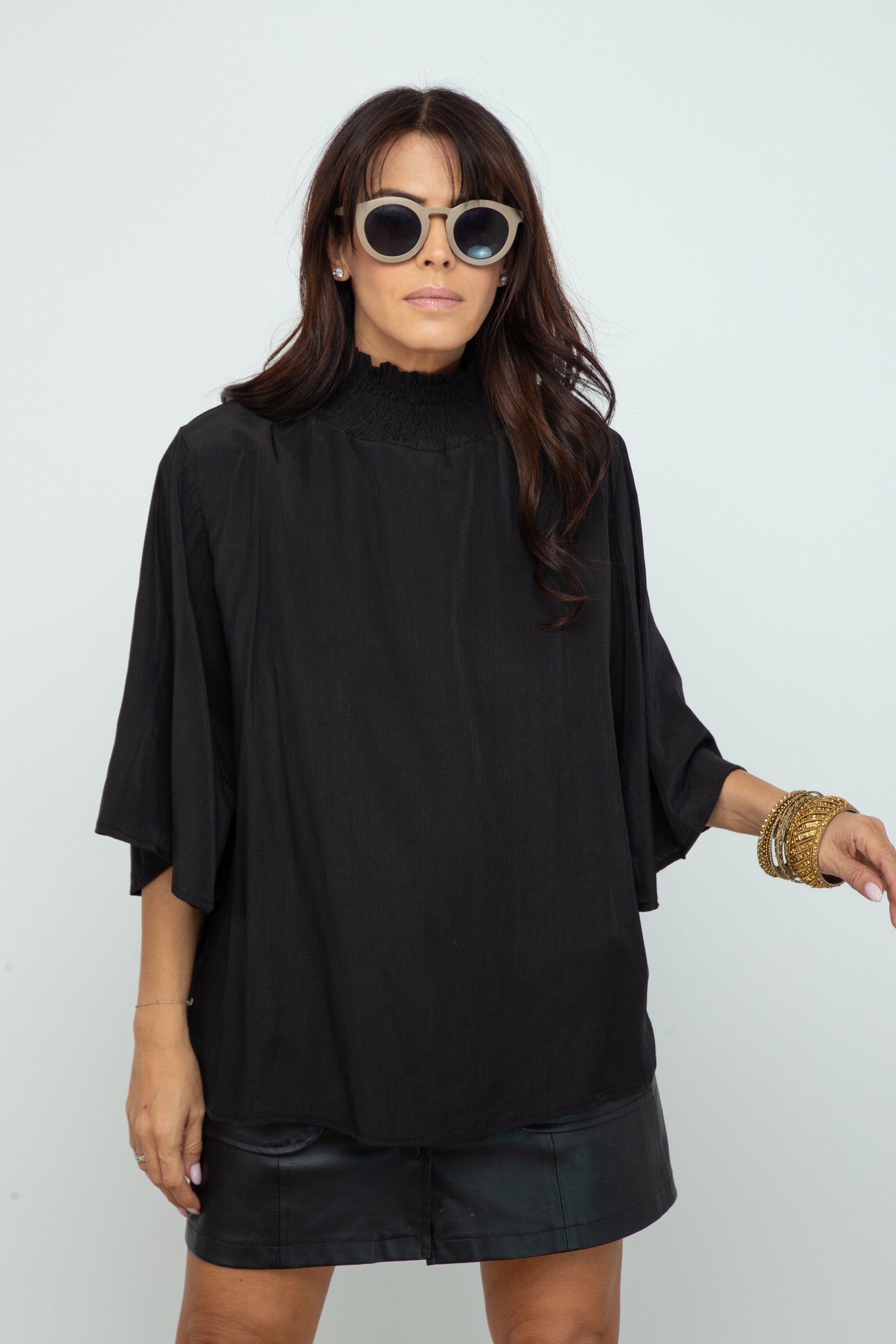 ATHENA NEW חולצה שחורה image 5