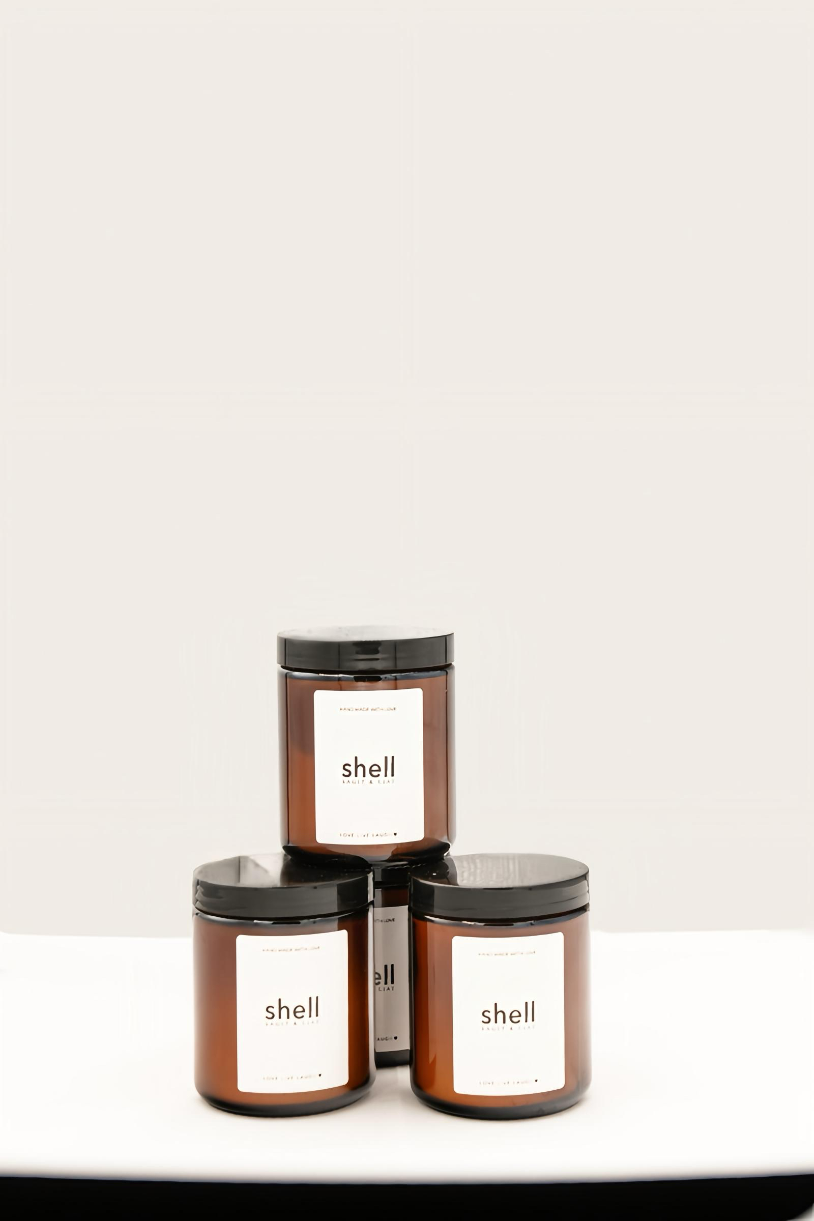 shell נר ניחוח אוקיינוס