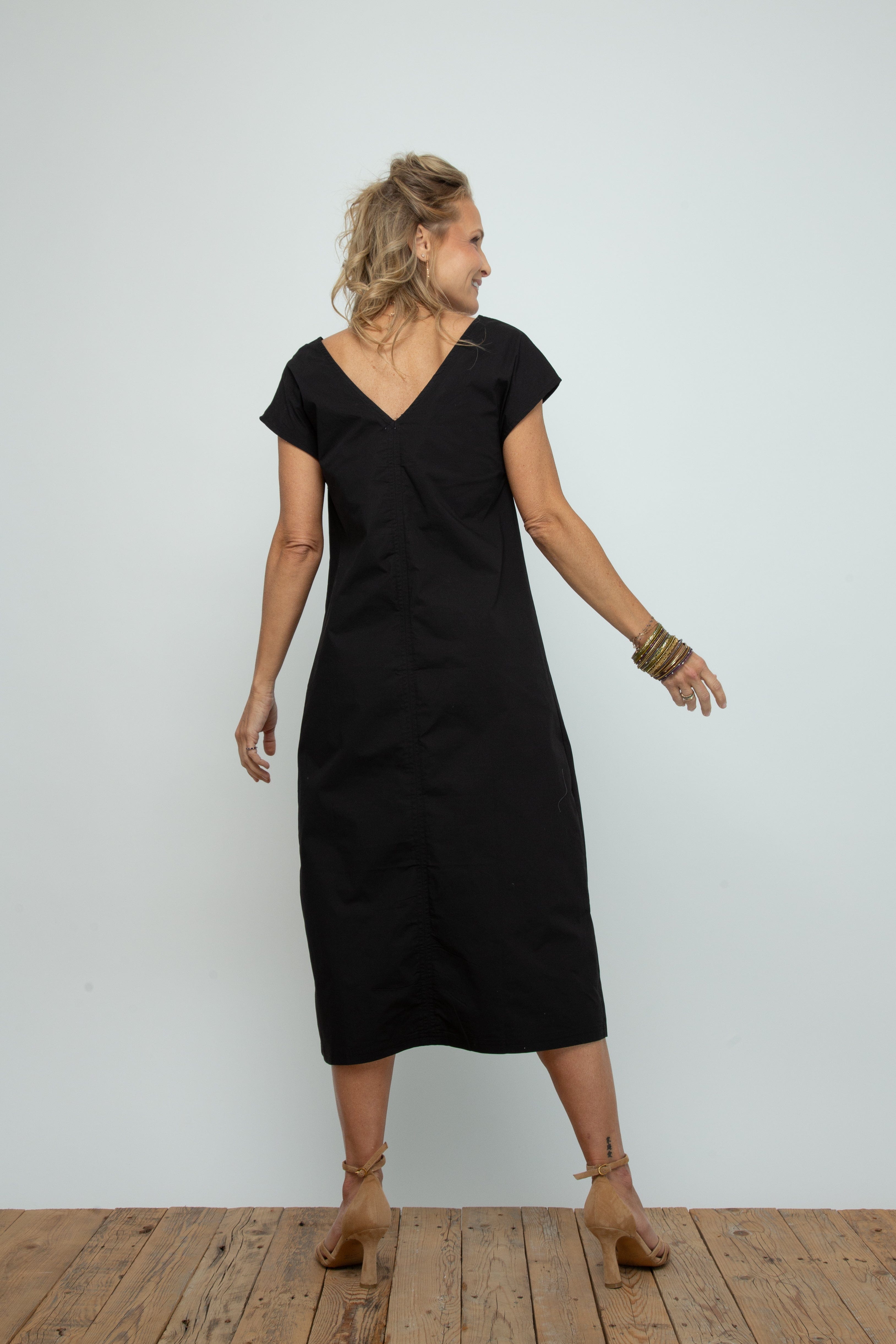 POOLY NEW שמלה מעוצבת שחורה image 6