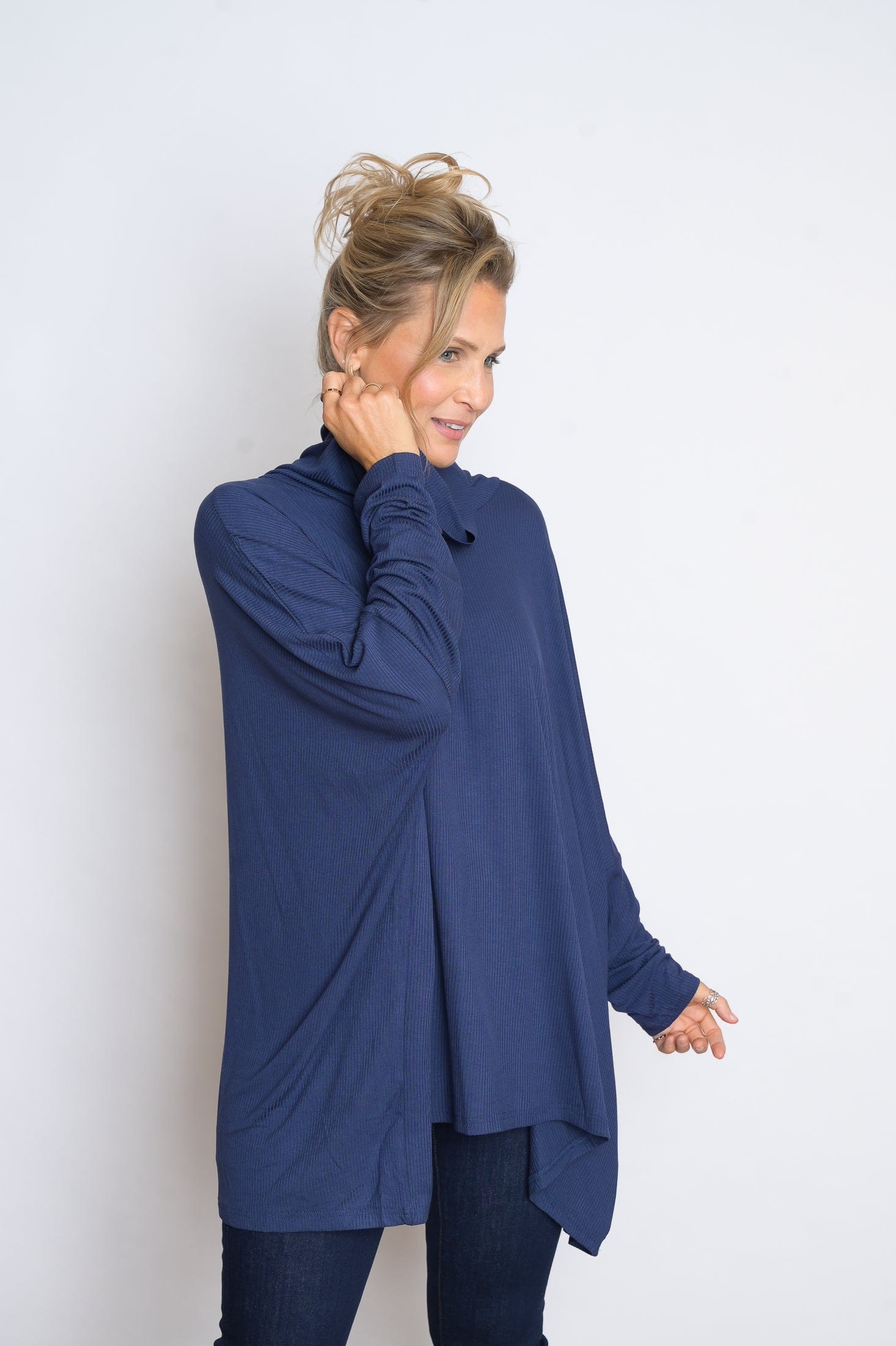 K SHIRT   גולף כחול אוברסייז image 8