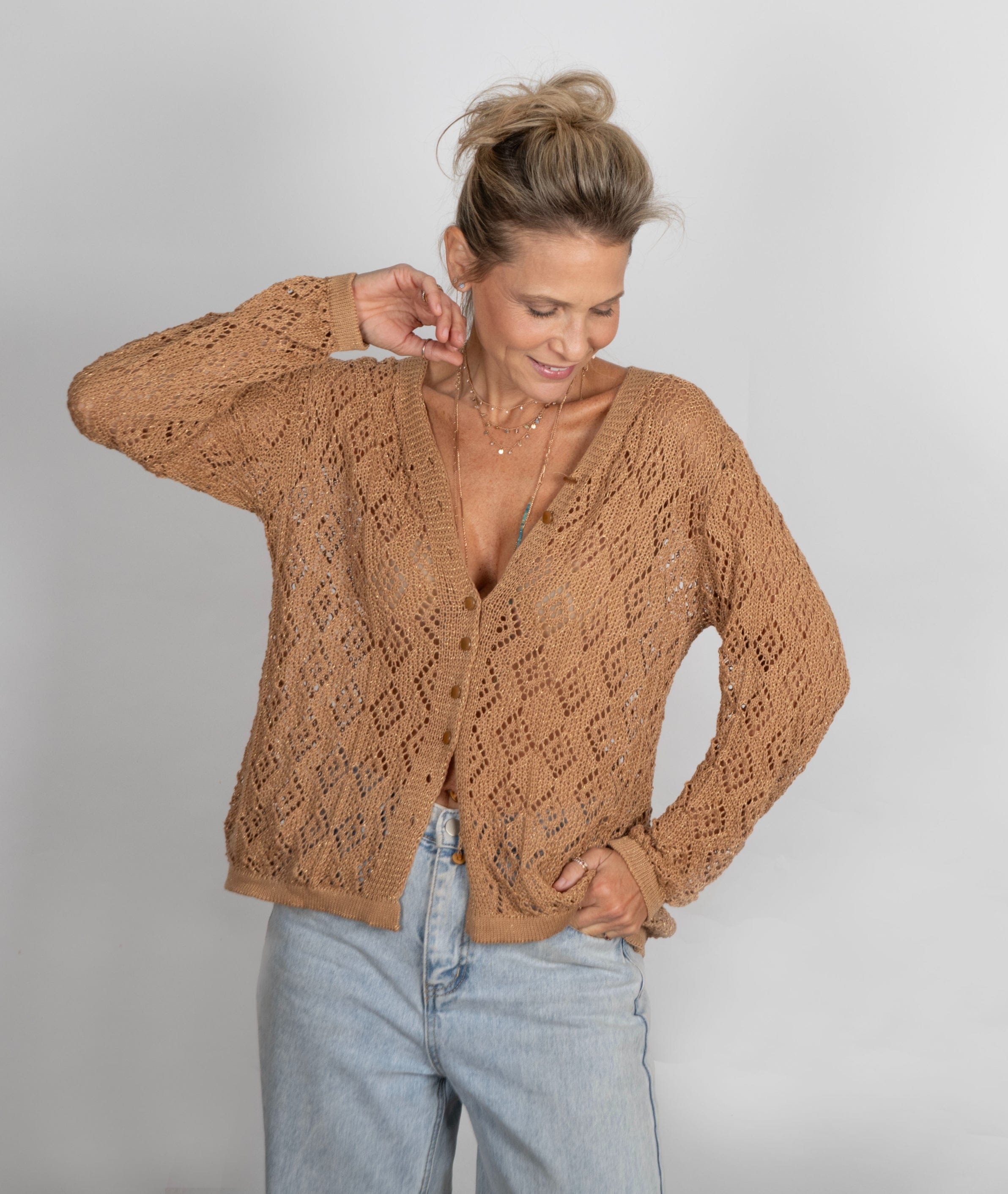 CELINE  עליונית סריג image 0