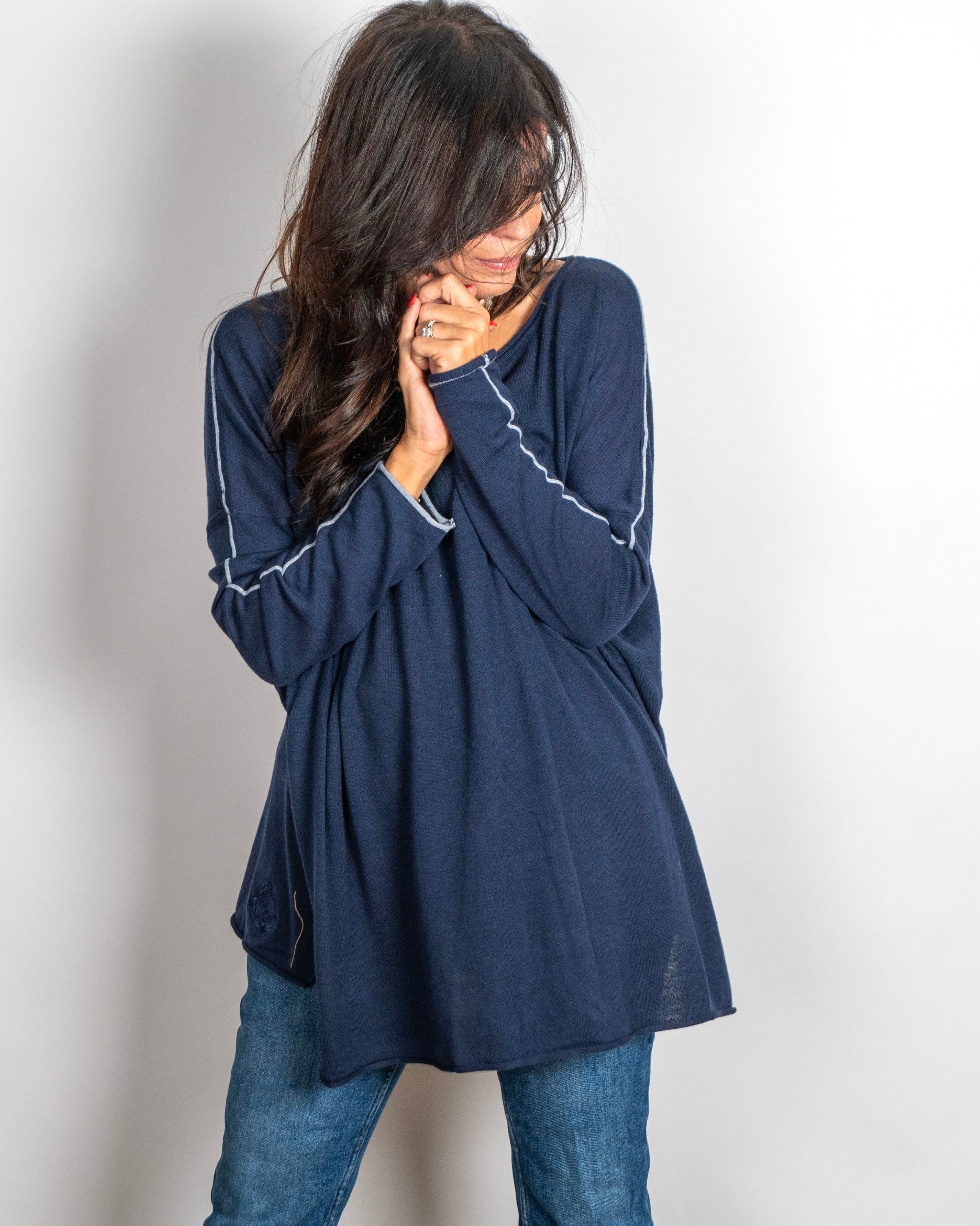  WIHTNEY סריג אוברסייז image 1