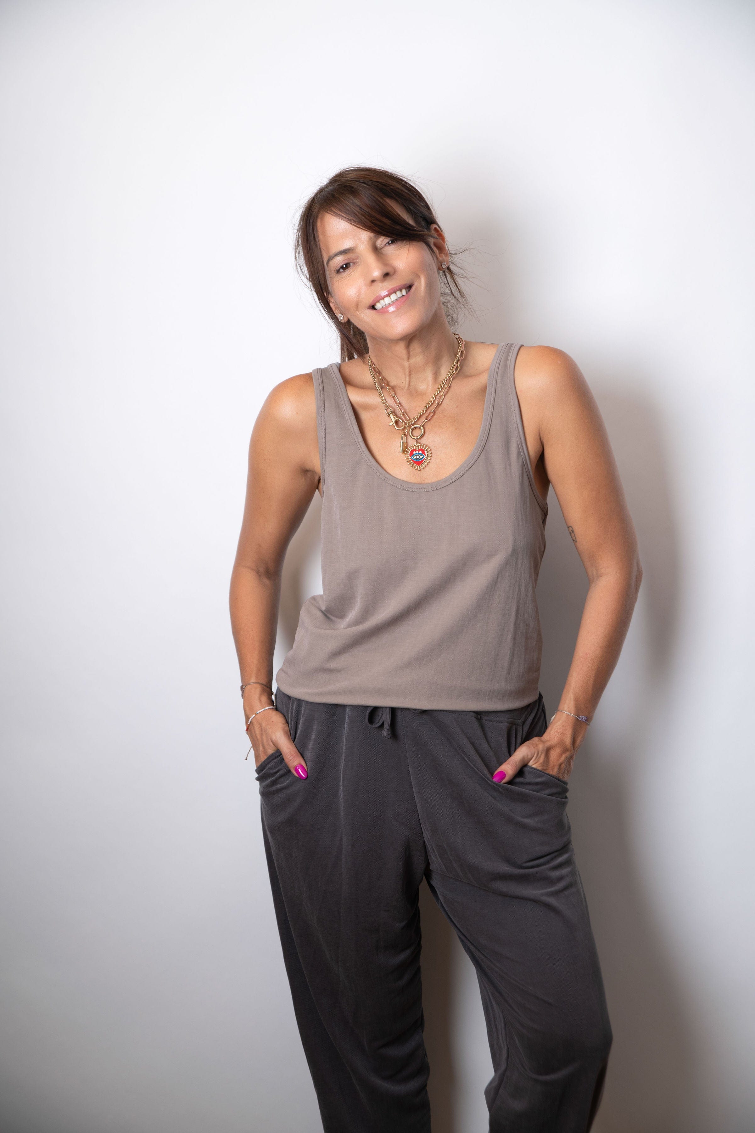 PELES גופיה קאמל קלאסית image 5