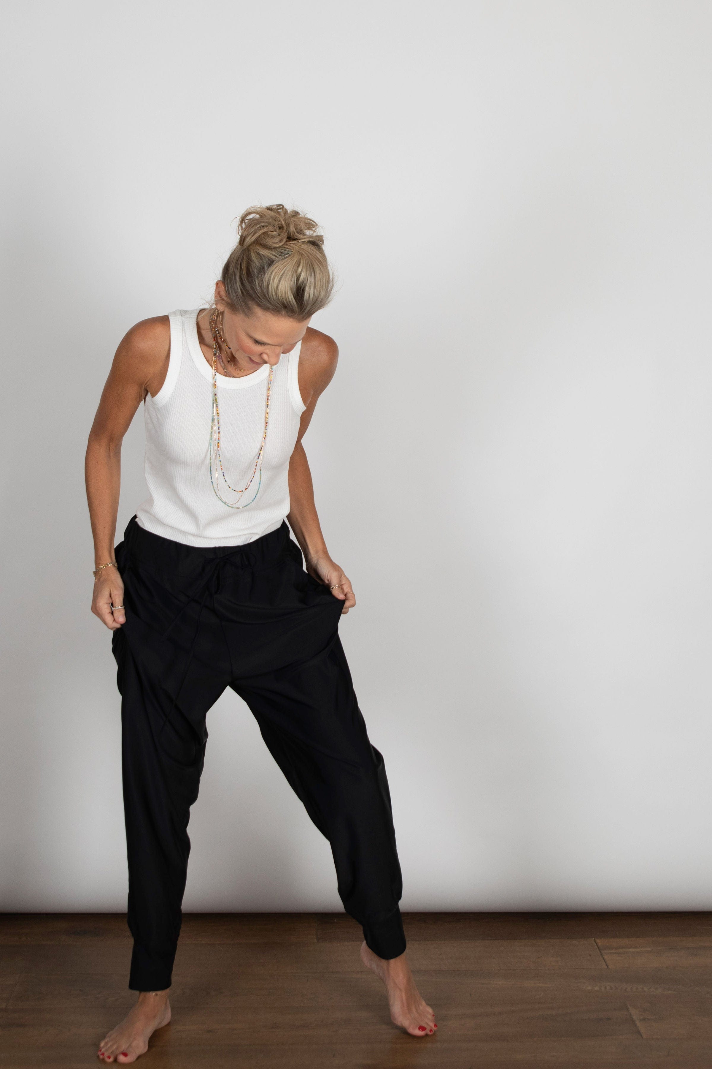 TAL PANS מכנסיים שחור image 4