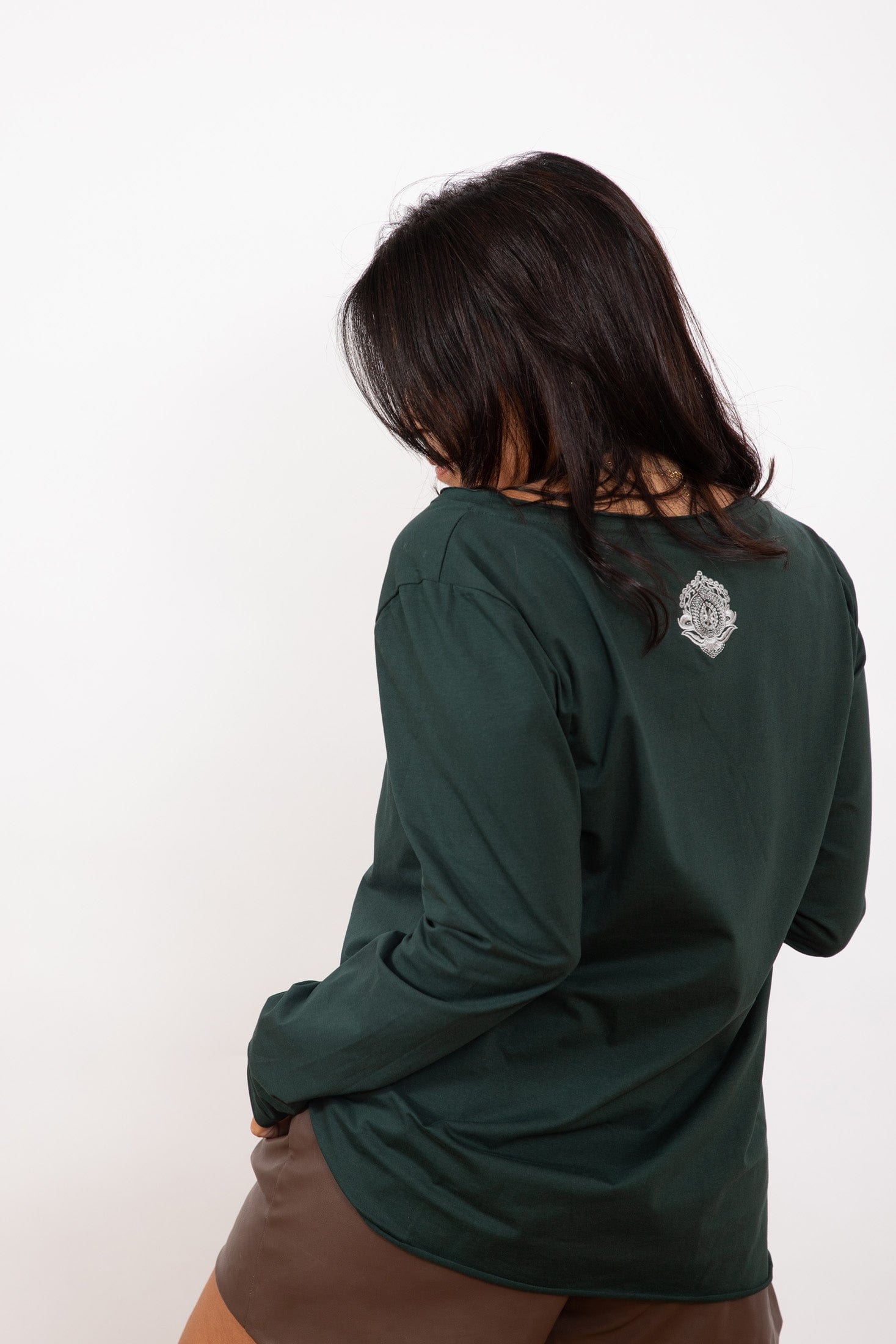 S SHIRT  חולצה ירוקה image 3