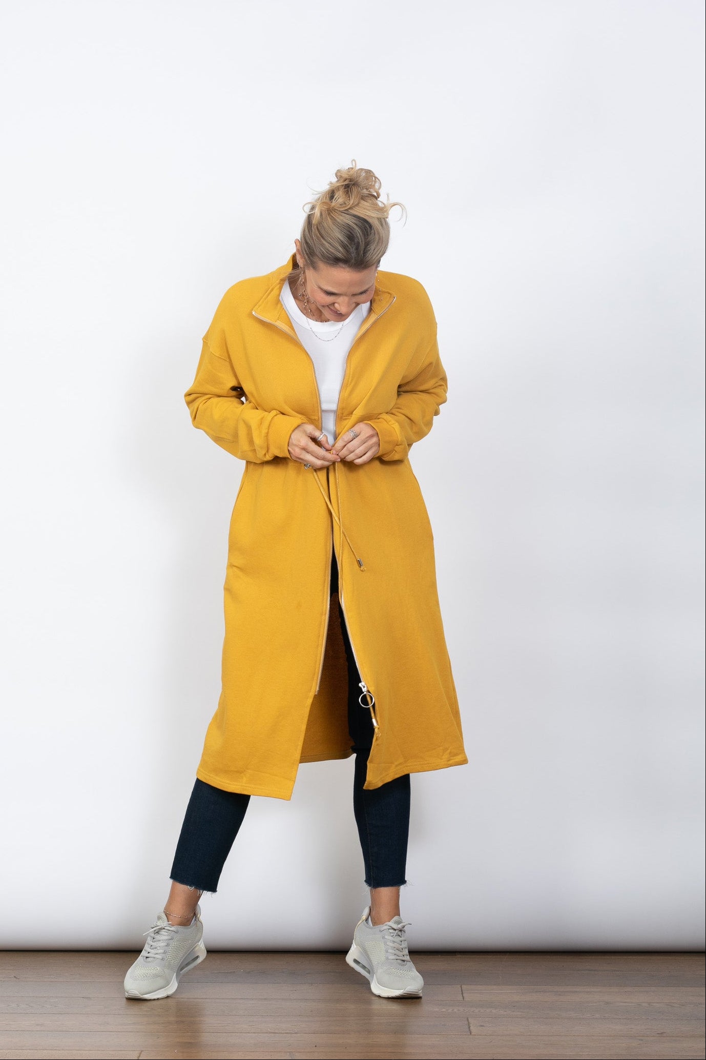 MELON עליונית טרנינג חרדל image 7