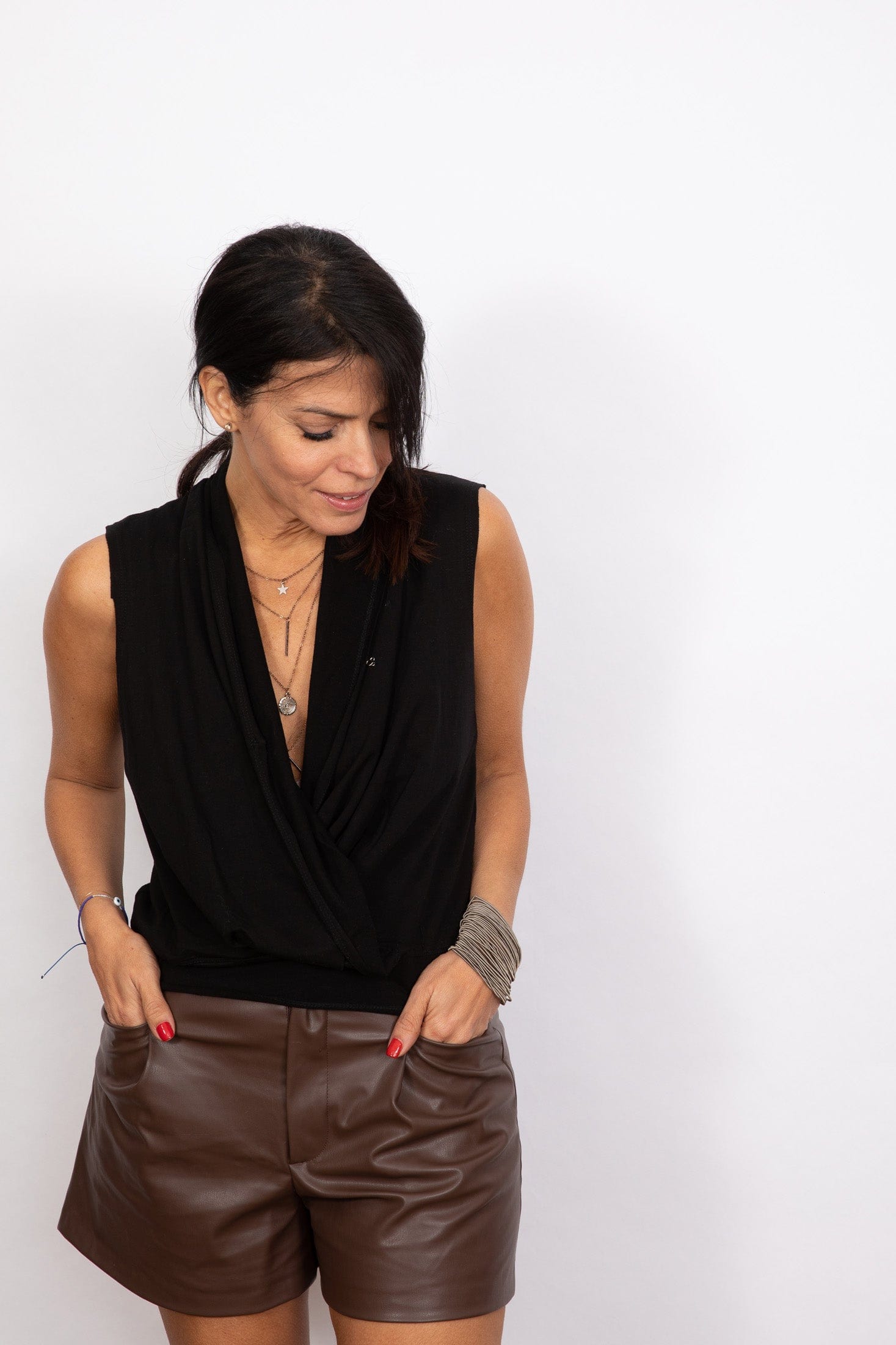 Glown  חולצה מעוצבת שחורה image 5