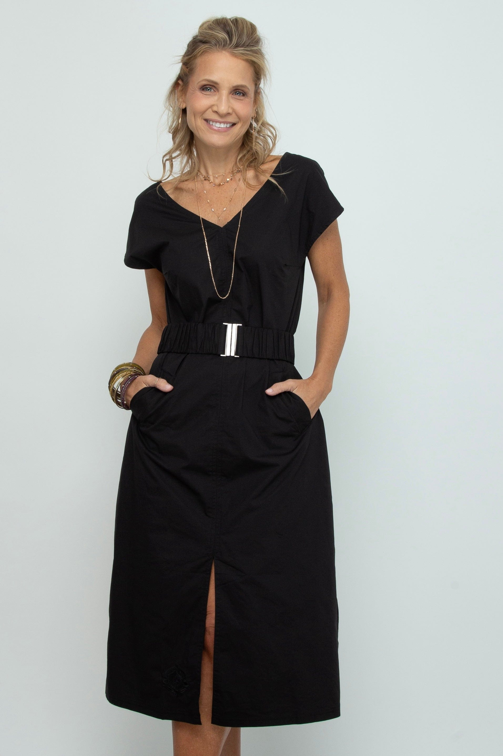 POOLY NEW שמלה מעוצבת שחורה image 0