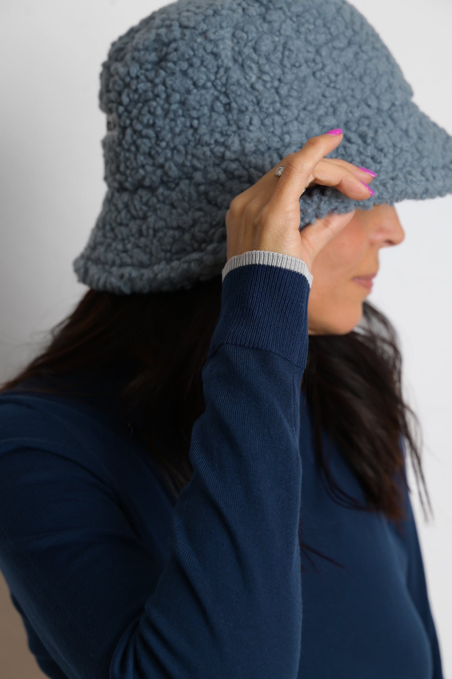 KASOSS  סריג כחול קלאסי image 4