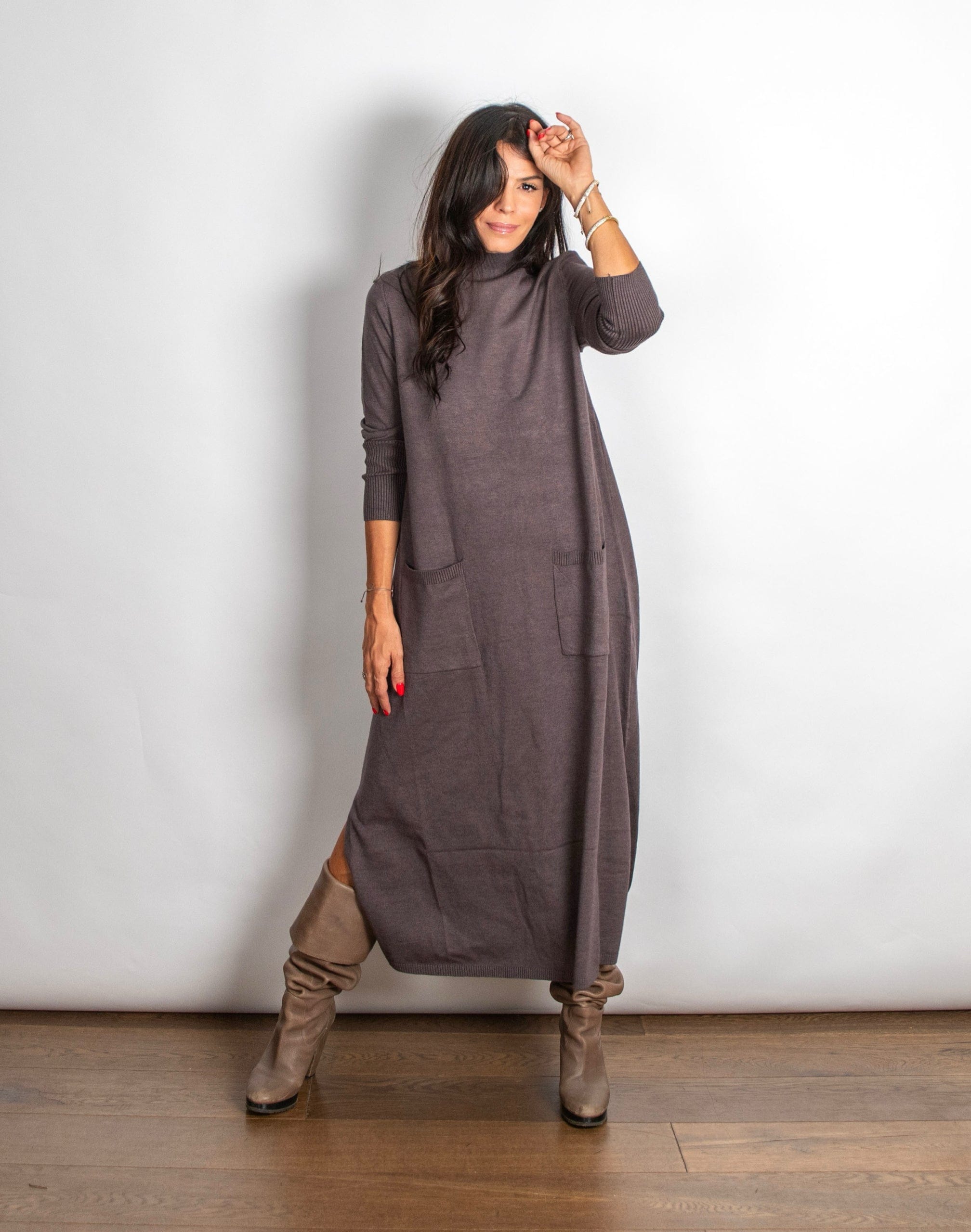 TAYLOR  שמלת סריג image 3