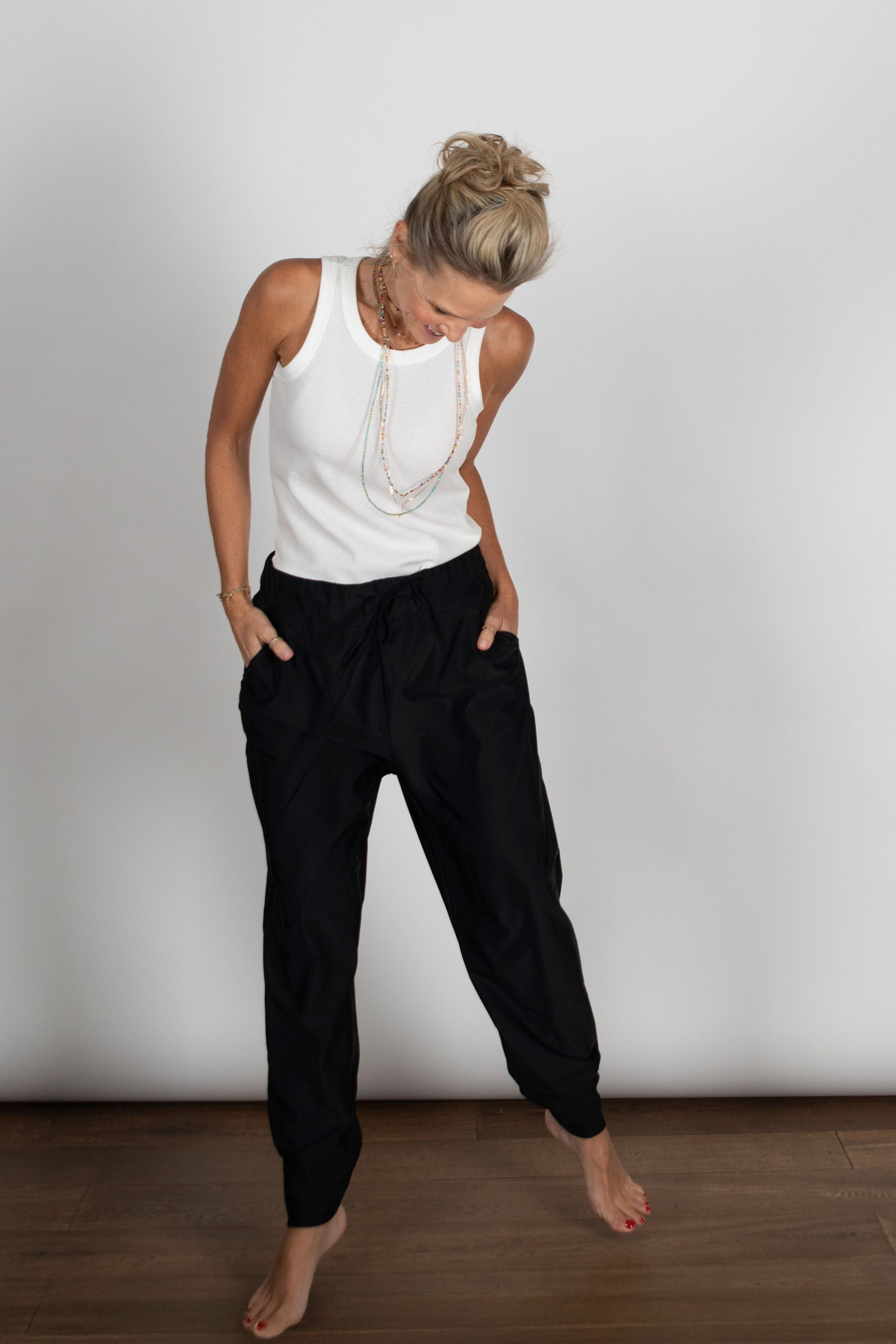 TAL PANS מכנסיים שחור image 1