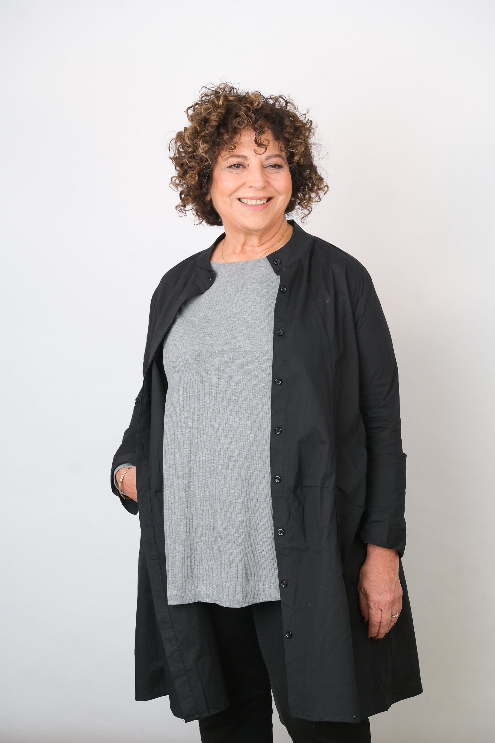 C DREES שמלה ג'קט אוברסייז image 11