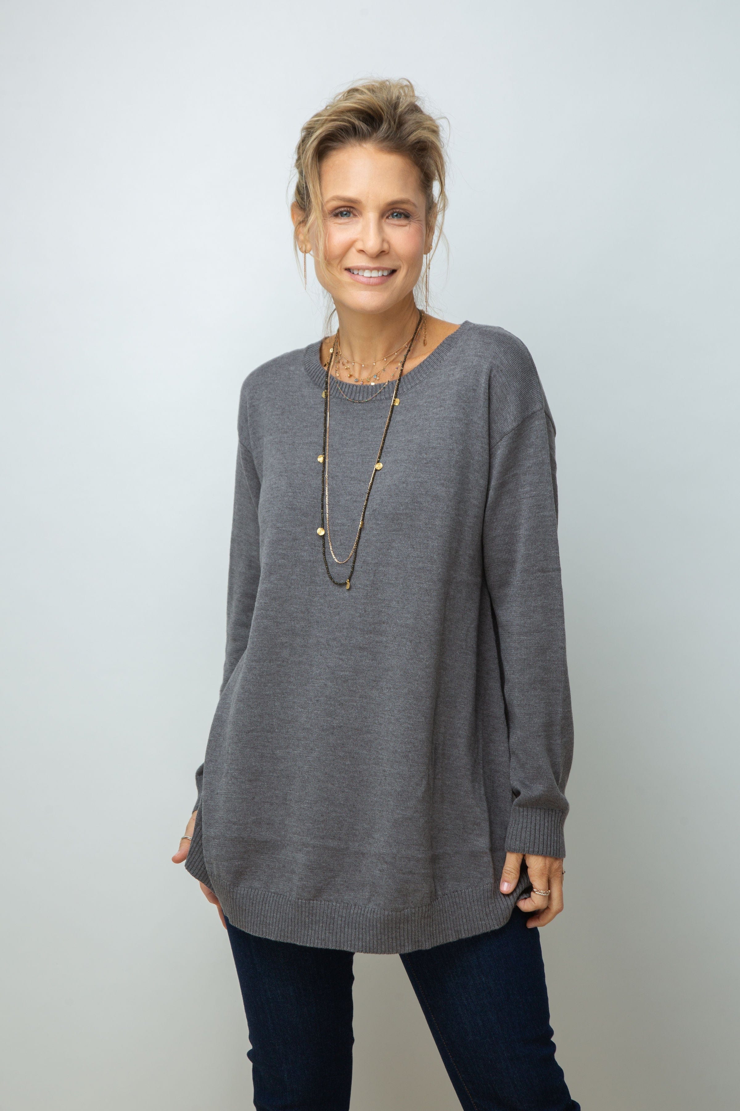 ASPEN סריג אפור image 0